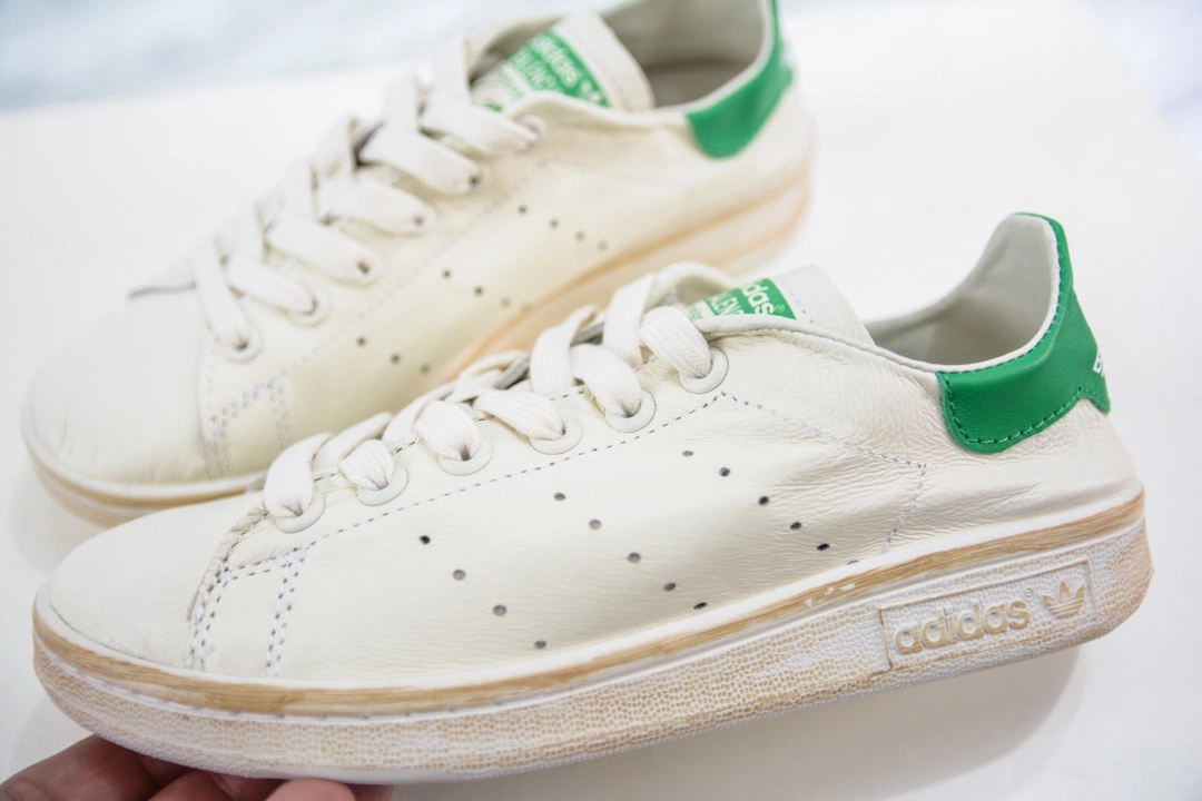 Balenciaga x Adidas Stan Smith Sneaker in Off White Green、mysite、Cacoeks