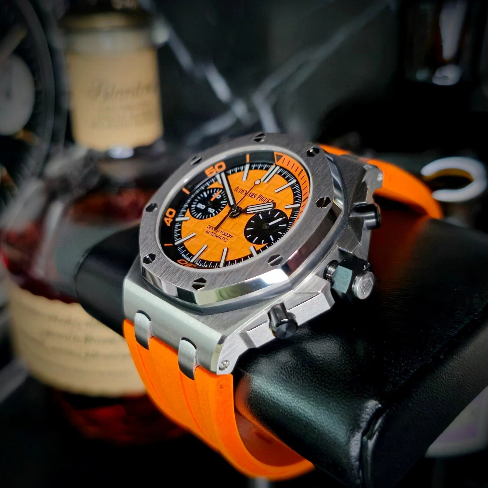Audemars Piguet Royal Oak Offshore Diver Ref. 26703ST.OO.A070CA.01 Super Clone Watch – Orange Dial Fake Replica