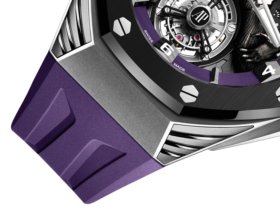 Close-up of the bracelet