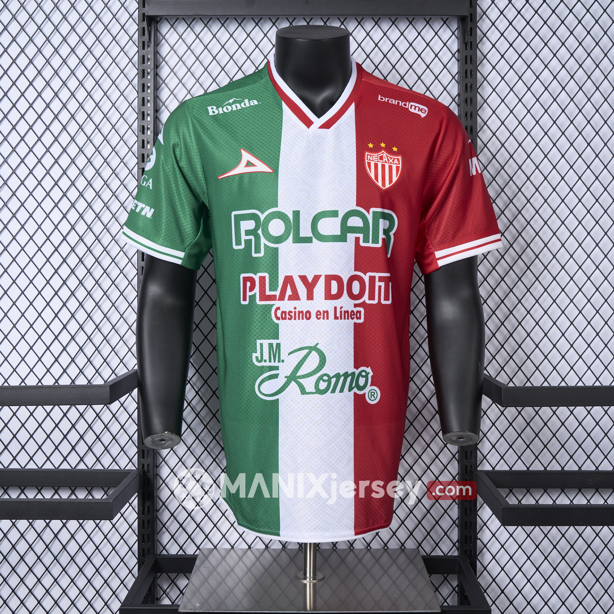 ManixJersey.com | Club Necaxa 24-25 Cup Jersey - Player Version -Customize Name, Number and Patch | Worldwide Shipping