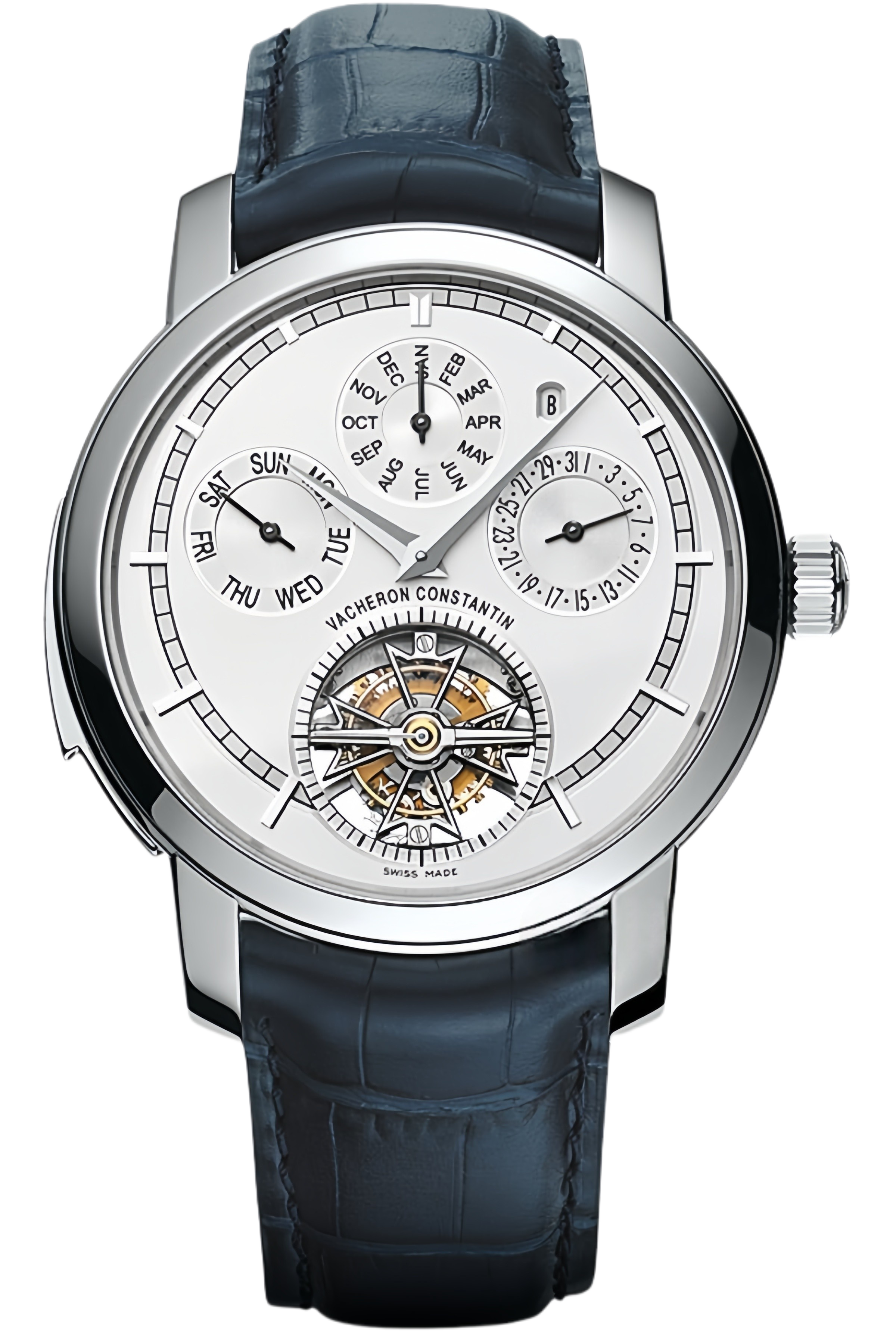 Vacheron Constantin Traditionnelle Ref. 80172/000P-9589 Super Clone Watch – Platinum Case Grey Dial Swiss Replica