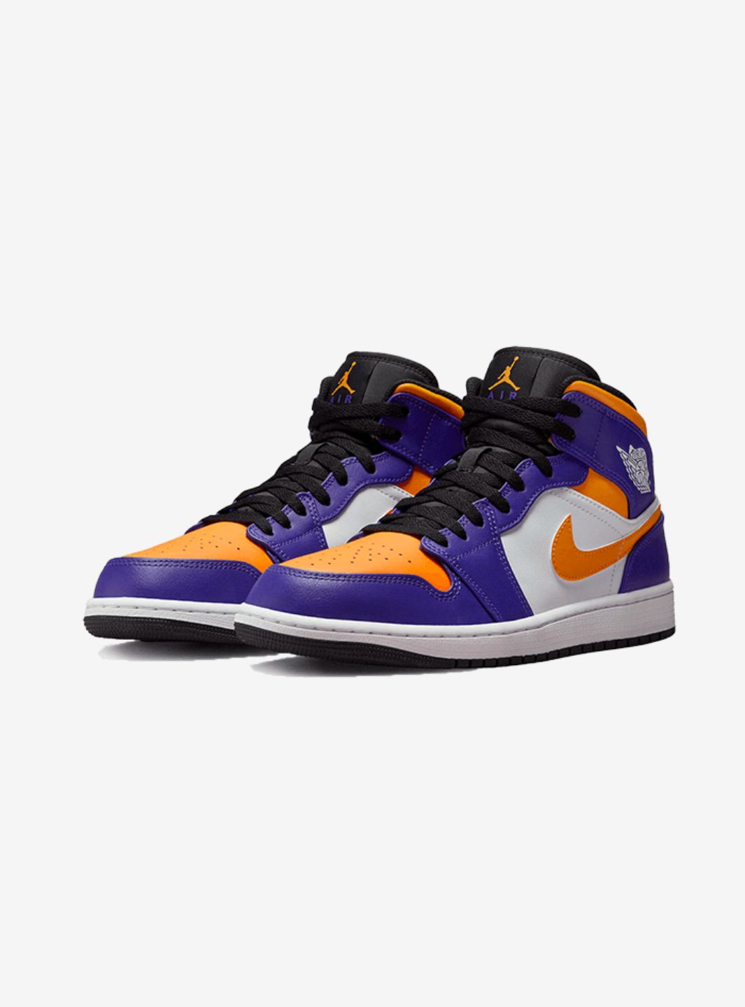 Air Jordan 1 Mid Lakers (2022)、JORDAN、Cacoeks