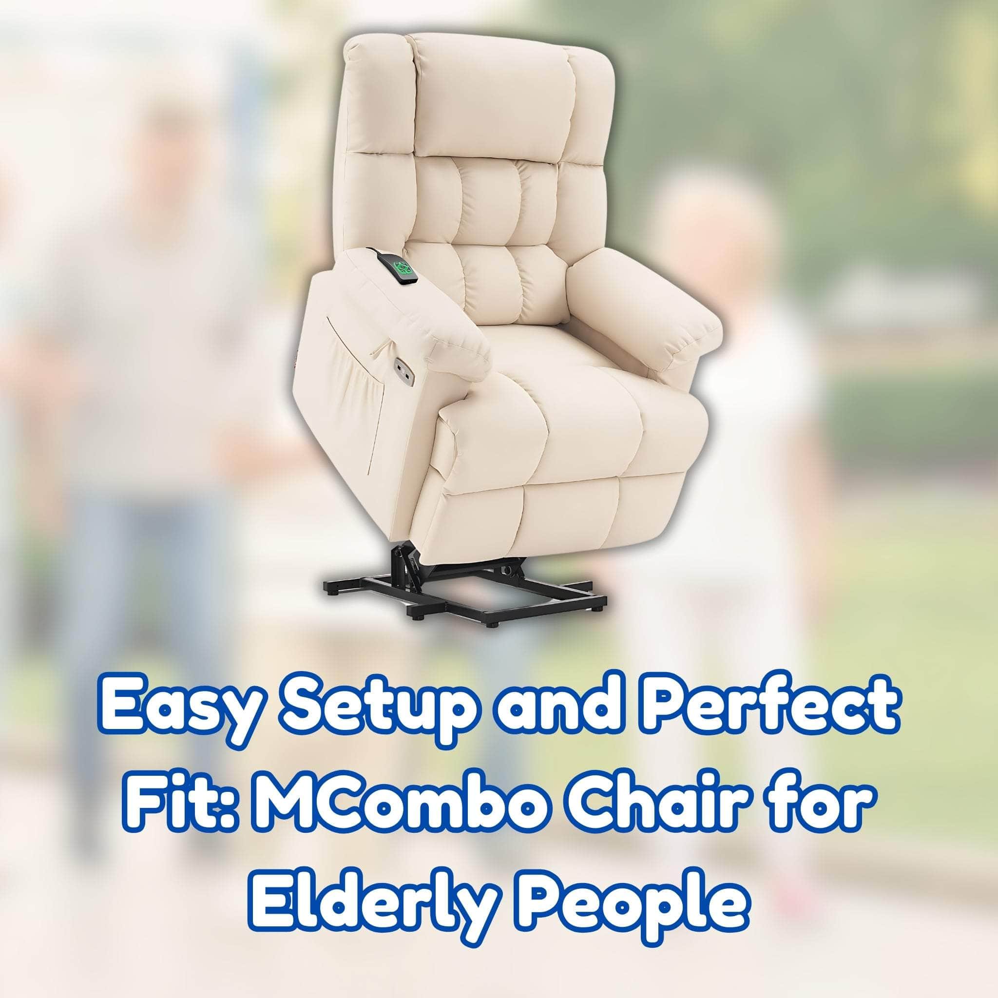 Easy Setup and Perfect Fit: MCombo Chair for Elderly People