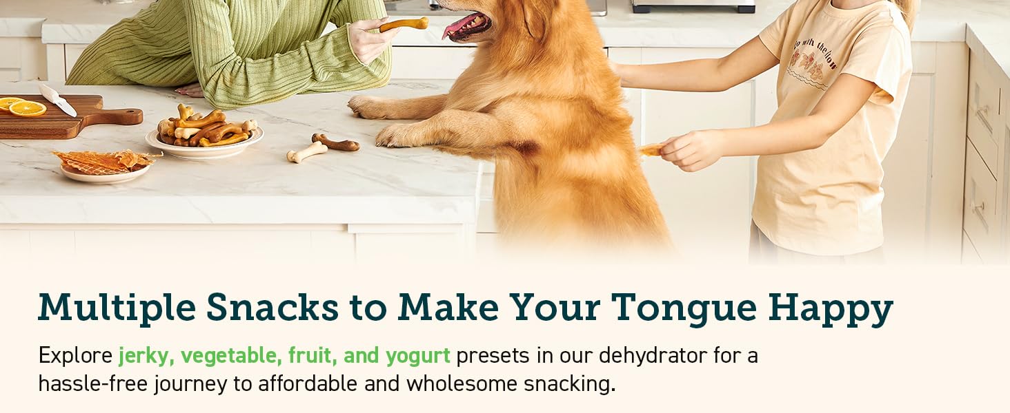 Multiple snacks to make your tongue happy
