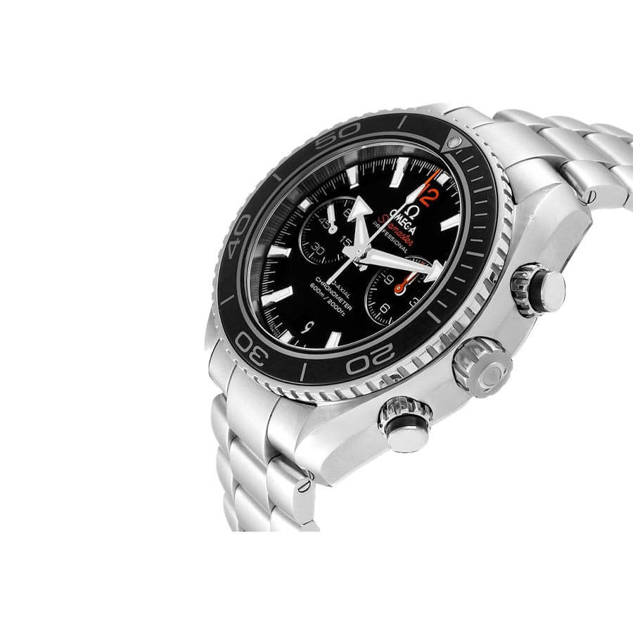 omega seamaster planet ocean steel 232 30 46 51 01 001 black dial 2