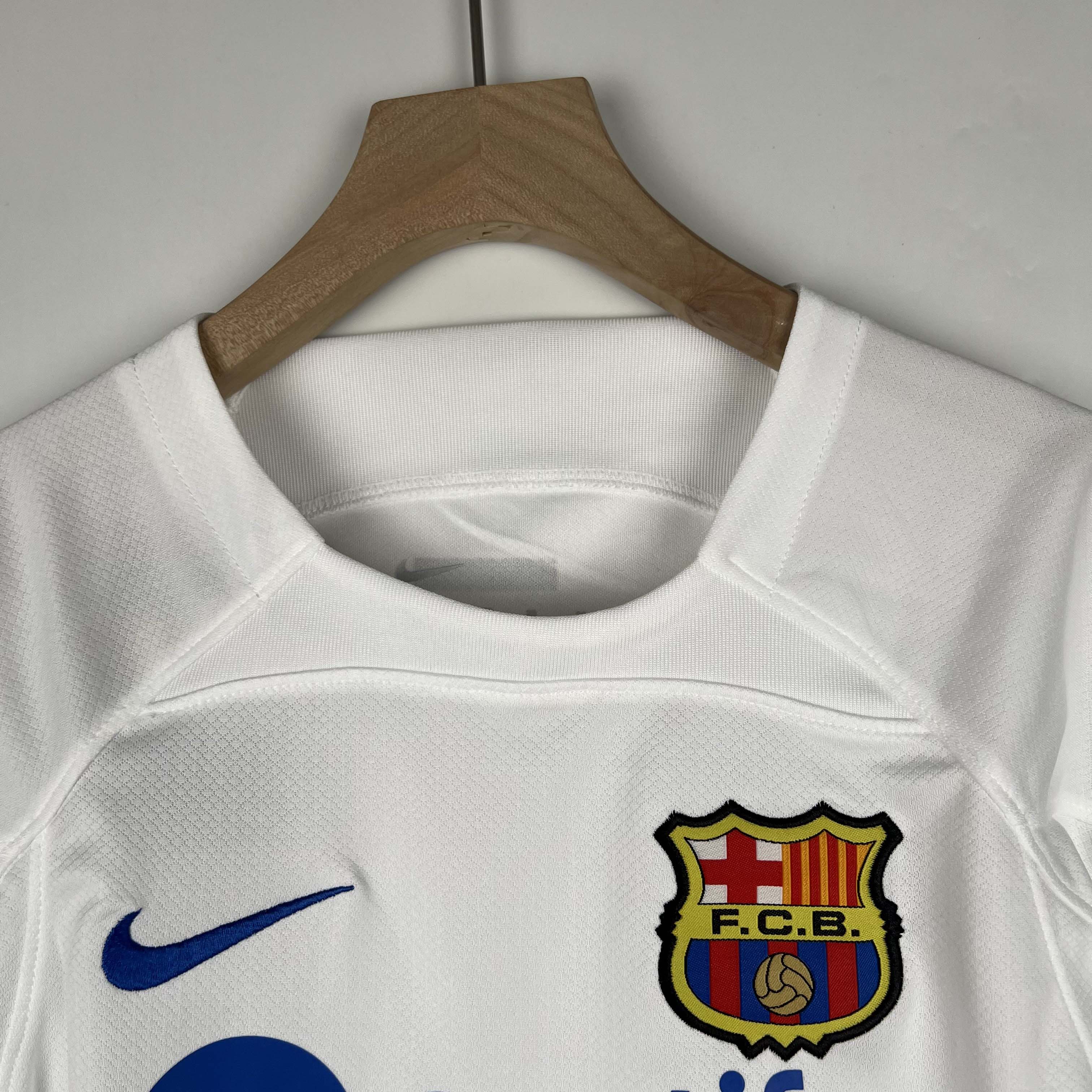 2023/2024 Barcelona Away Football Shirt 1:1 Thai Quality Kids Size:football jersey mysite: unitedjerseyfootball 邓江浪:football