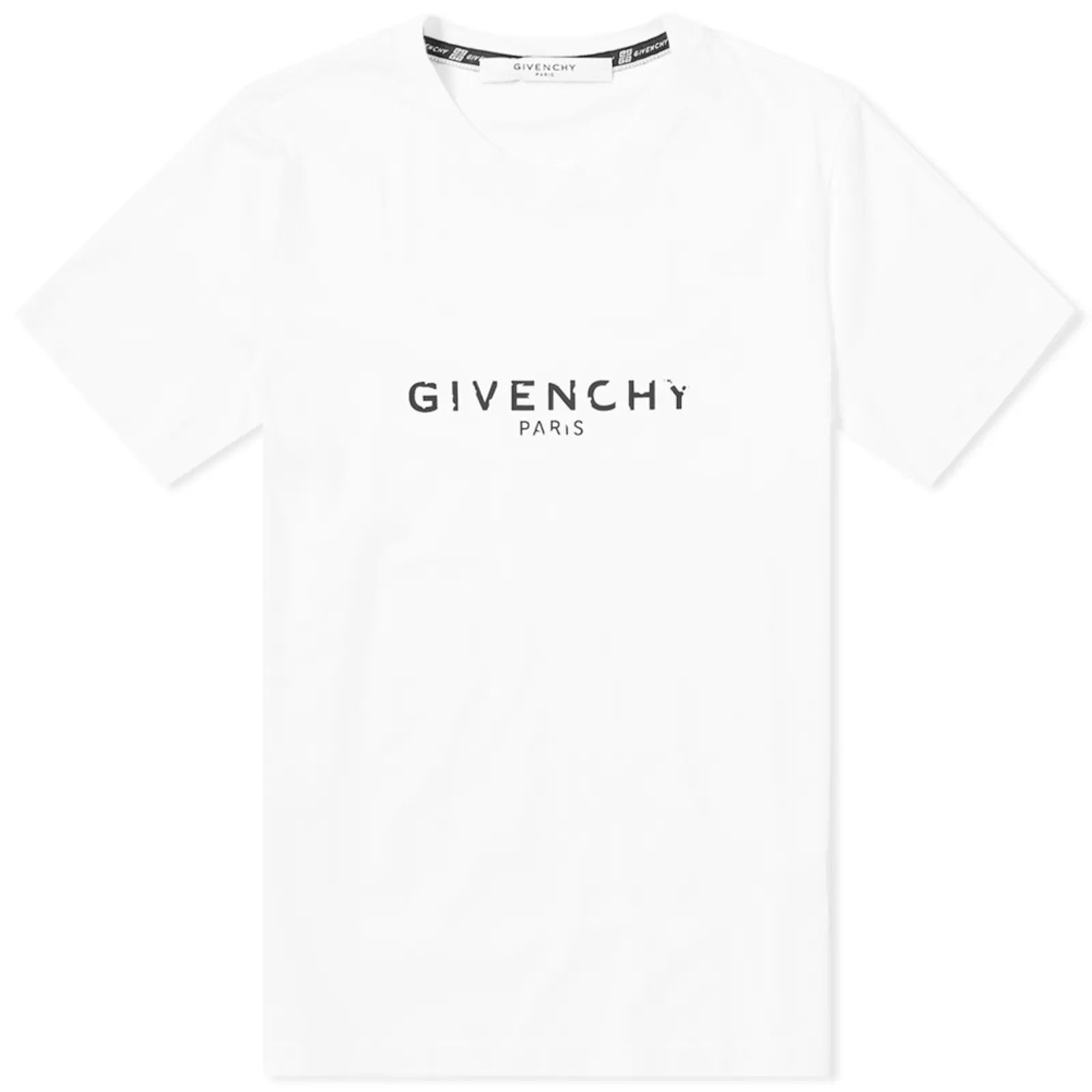 Givenchy Paris T-Shirt White Slim Fit、mysite、Cacoeks