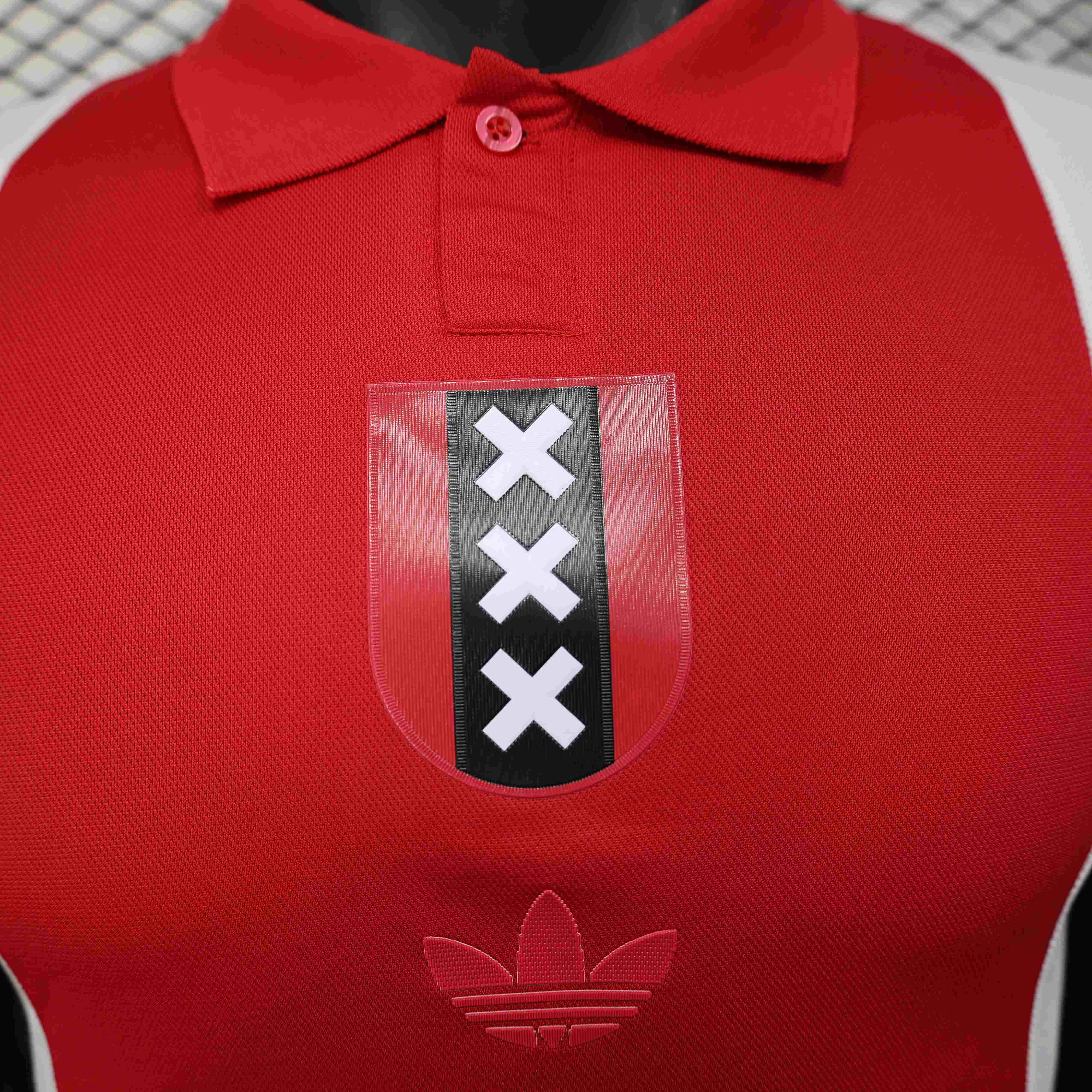 25-26 Ajax 125th Anniversary Edition soccer jersey-Player Version: Ajax 24-25 Home Stadium Jersey - Fans Version mysite: Adidas luxuryfootballshirts.com: https://www.luxuryfootballshirts.com/