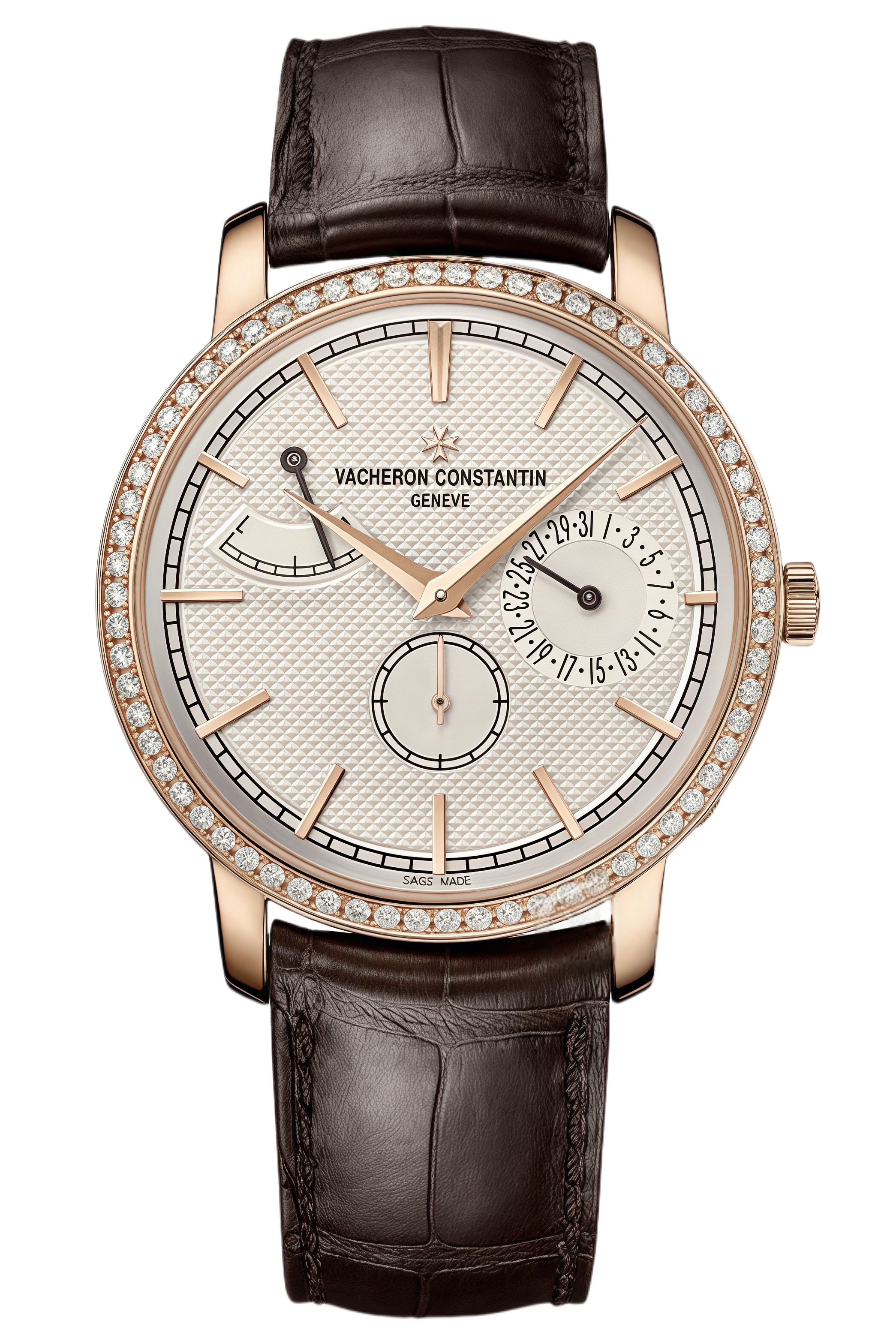 Vacheron Constantin Patrimony Ref. 83520/000R-9909 Super Clone Watch – Rose Gold Case Silver Dial Replica