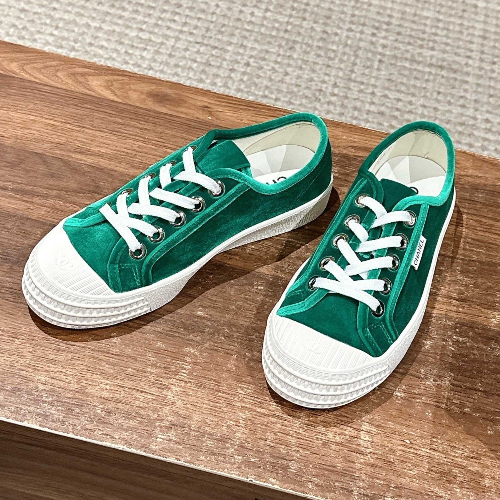 CONVERSE SNEAKER IN TEAL GREEN VELVET、mysite、Cacoeks