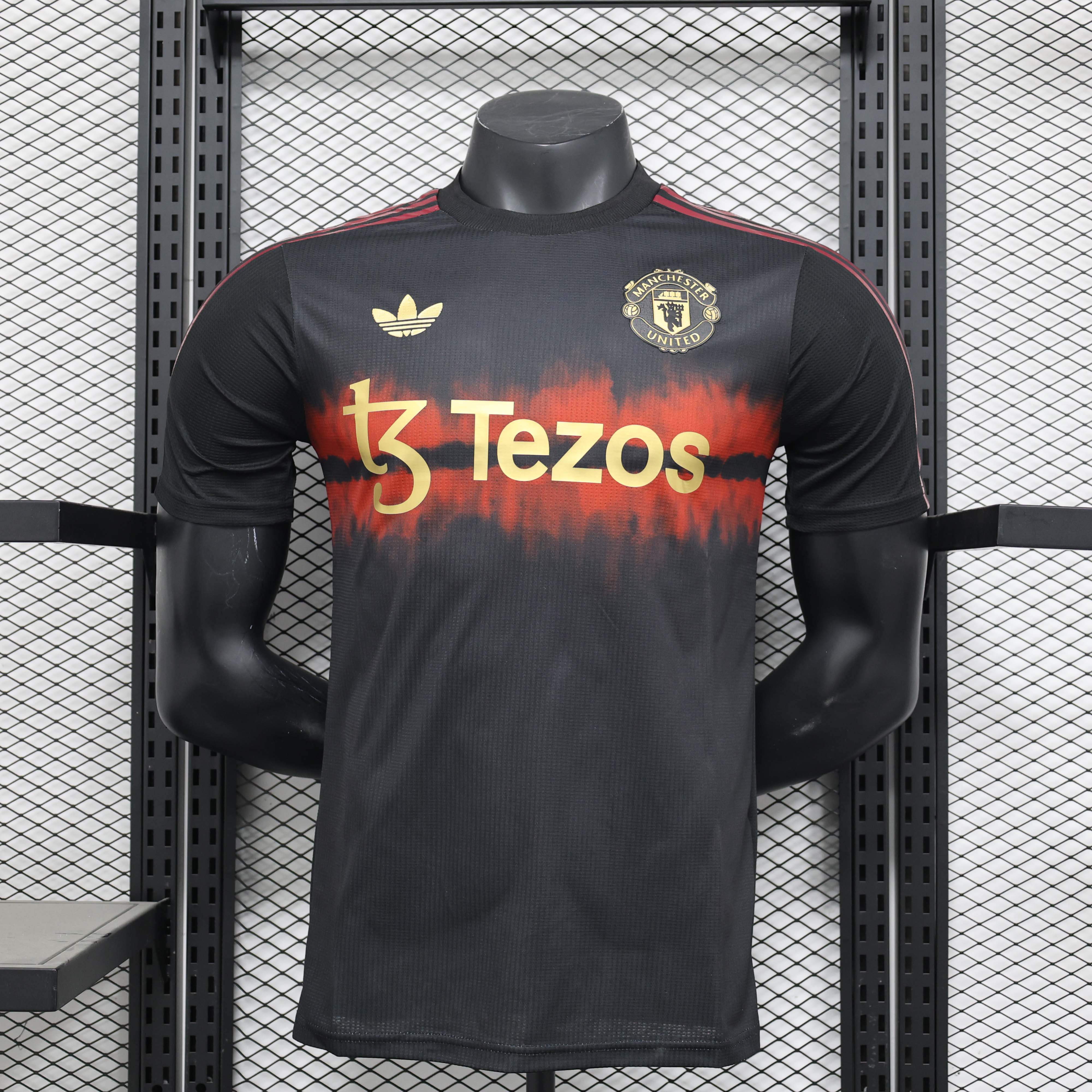 2025/2026 Player Version Manchester United Special Edition Black Red Football Shirt 1:1 Thai Quality:football jersey mysite: unitedjerseyfootball 邓江浪:football