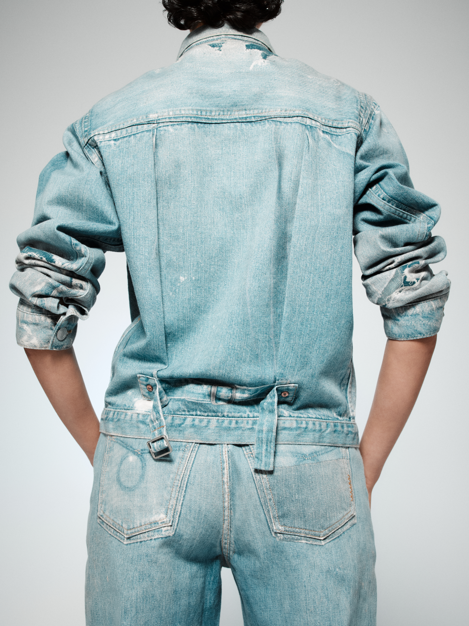 Type One Jacket Digital Indigo