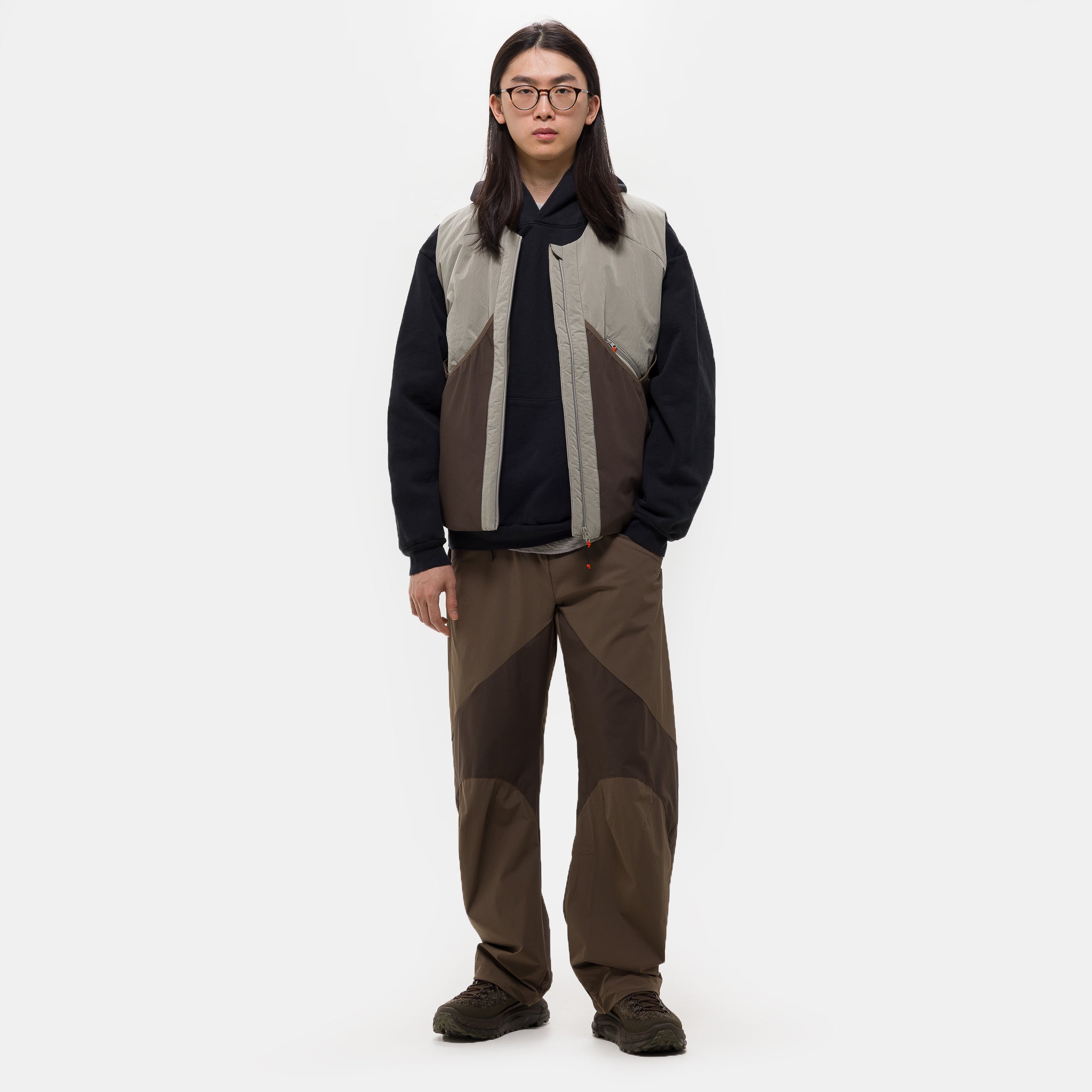 Stirrup Insulated Vest in Canteen