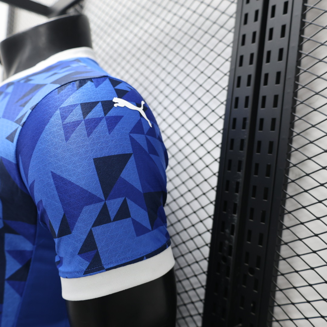 JerseysGala.com | Al Hilal Riyadh Crescent 24-25 Home Stadium Jersey With Chest Advertisement - Player Version -Customize Name, Number and Patch | Worldwide Shipping