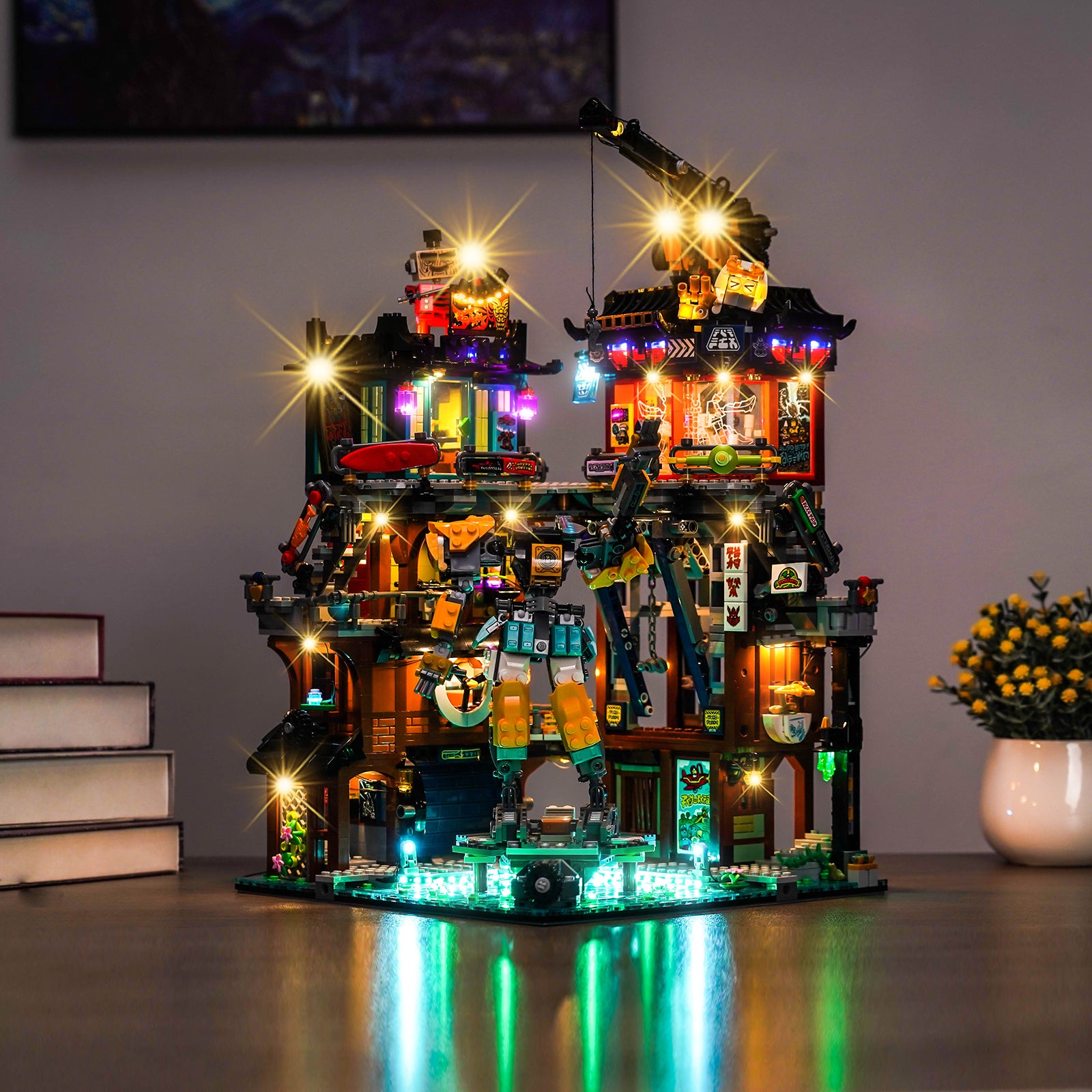 BrickBling Light Kit for LEGO NINJAGO NINJAGO® City Workshops 71837