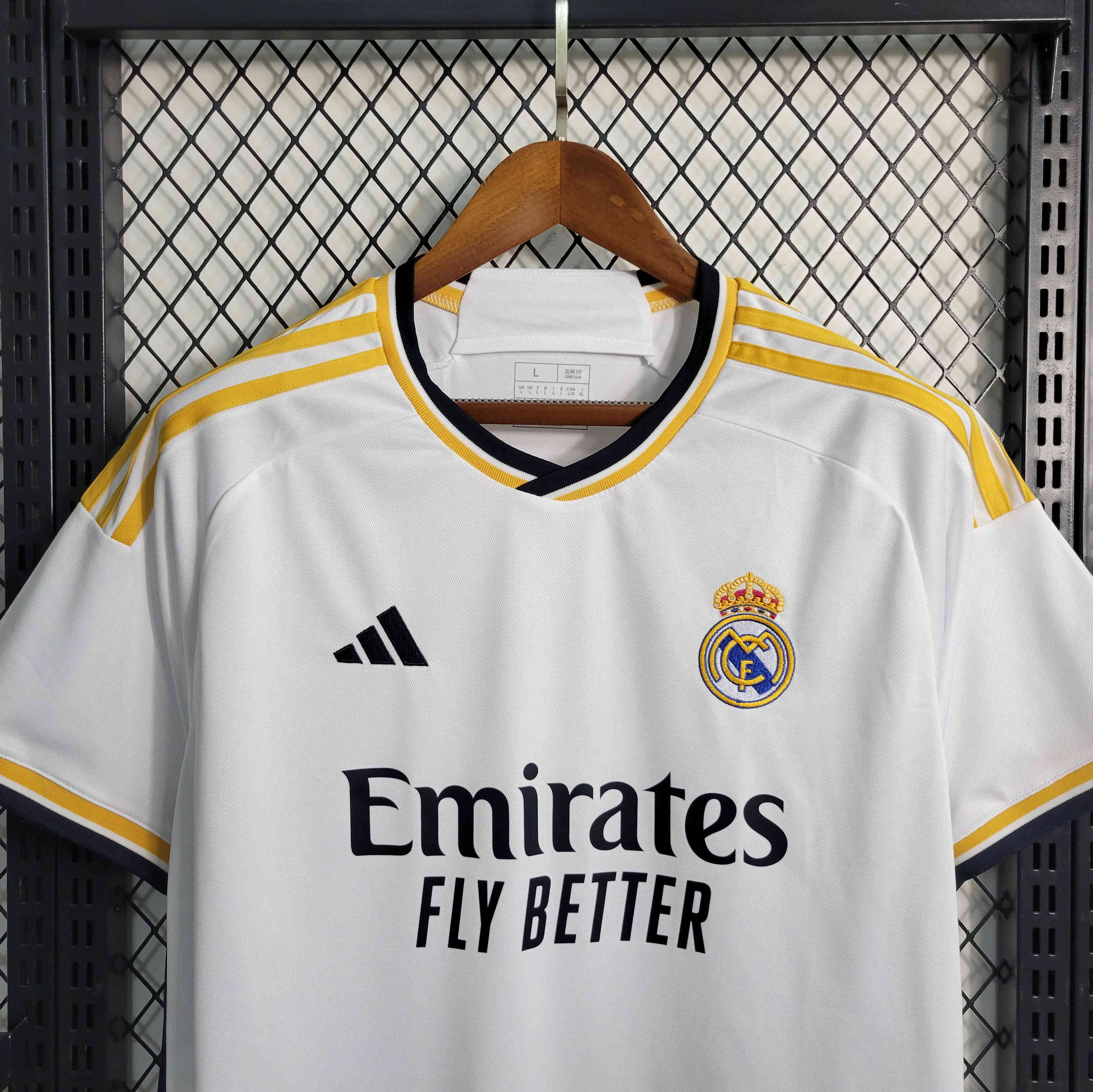JerseysGala.com | Real Madrid 23-24 Home Stadium Jersey - Fans Version -Customize Name, Number and Patch | Worldwide Shipping