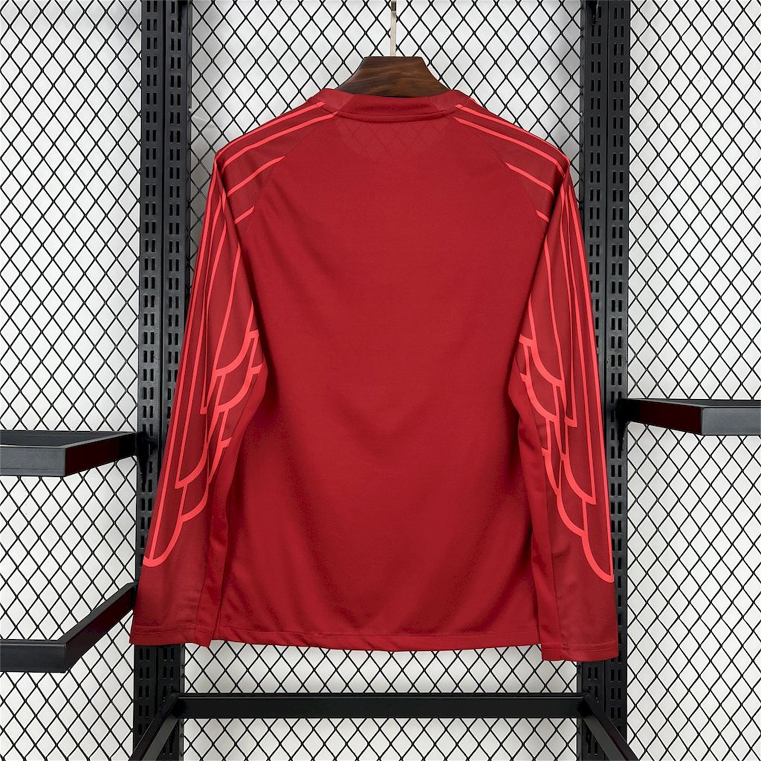 UltraTrikot-Paris Saint-Germain PSG 24-25 Fourth Goalkeeper Red Long Sleeves Jersey - Fans Version