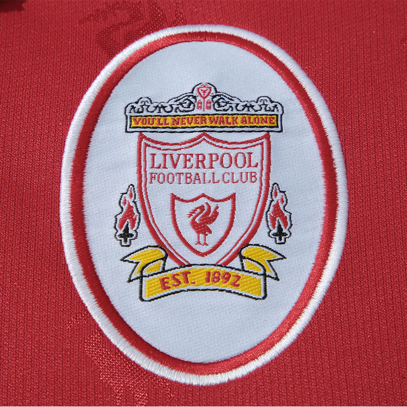 ManixJersey.com | Retro Liver.pool 1996-98 Home Stadium Jersey -Customize Name, Number and Patch | Worldwide Shipping