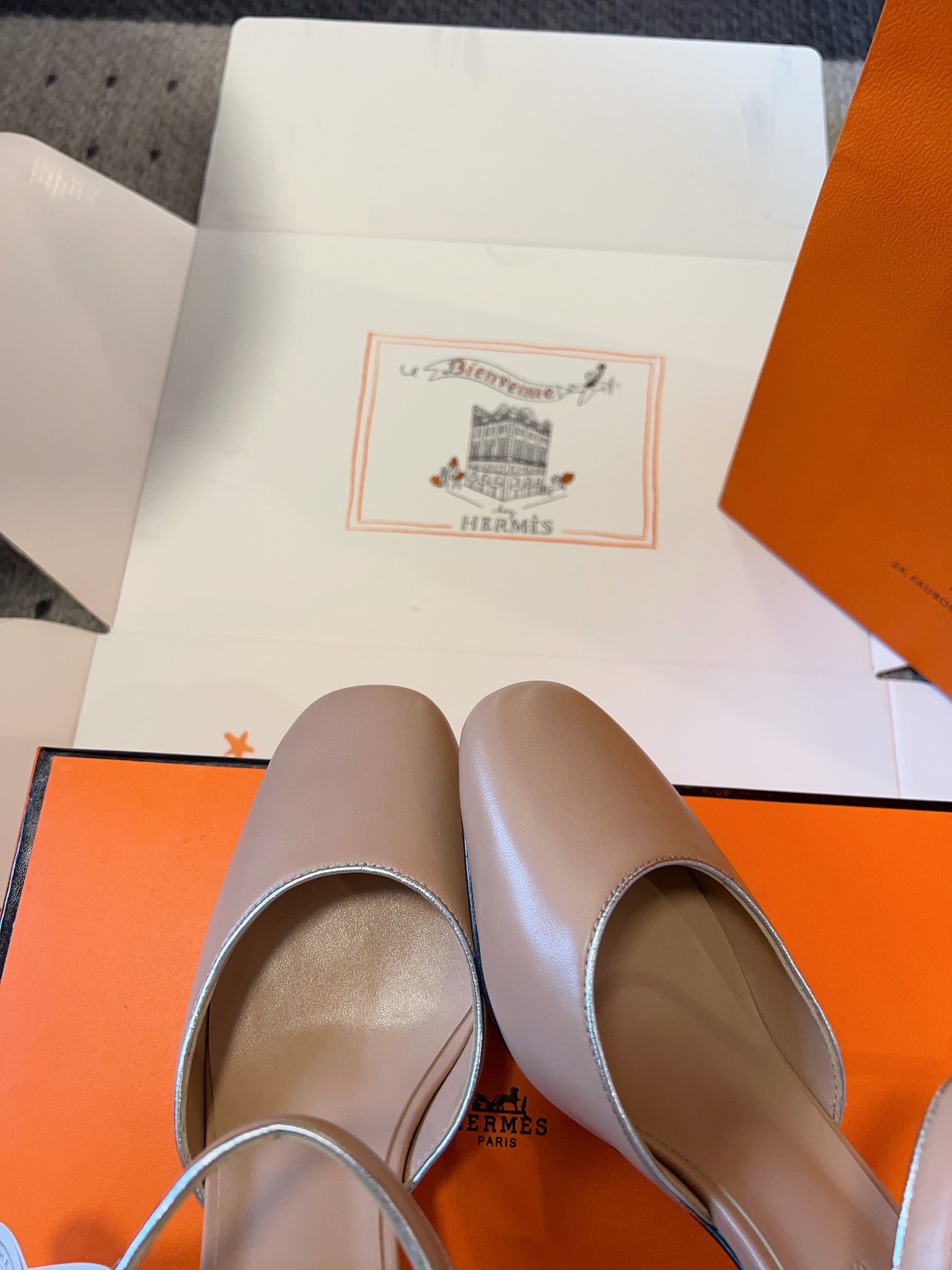 KLEO HIGH SLINGBACK IN CREPE PINK CALFSKIN、mysite、Cacoeks