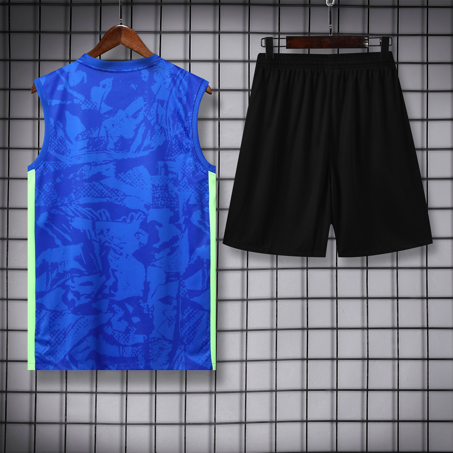 UltraTrikot-Barcelona 25-26 Vest Training Set - Blue Camouflage