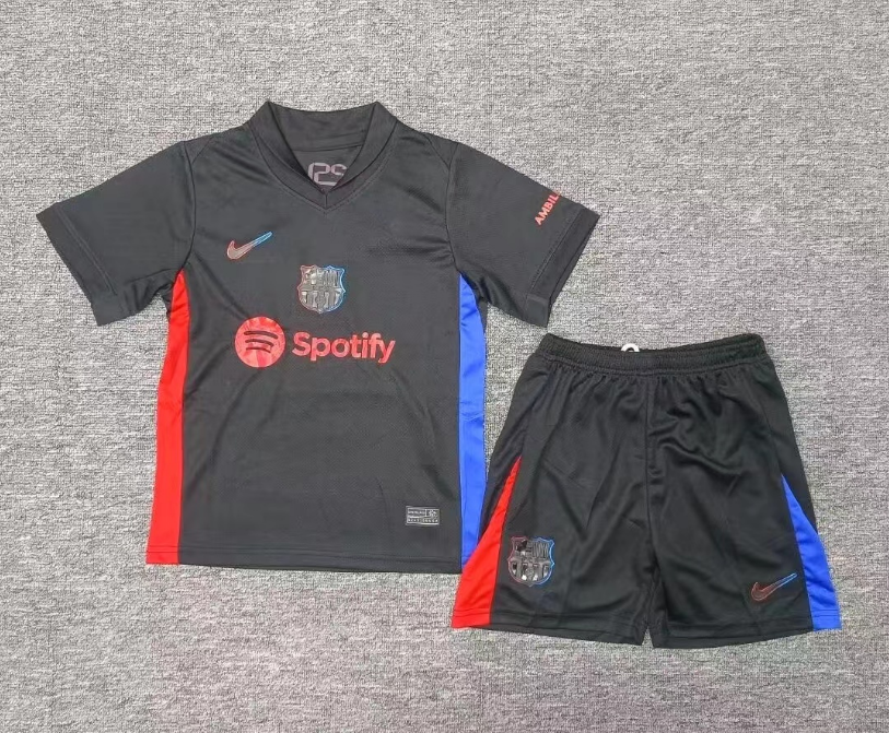 2024/2025 Barcelona Away Football Shirt Kids Size Suit-mysite Custom Football Kit- Nextkits