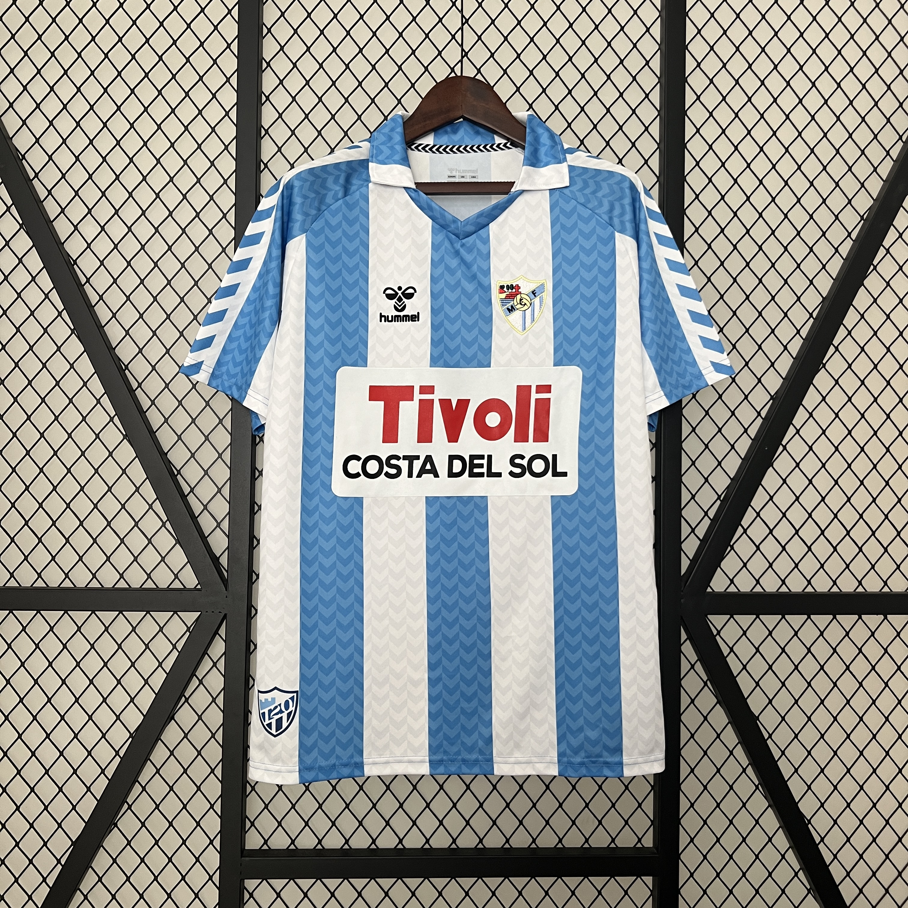 Higojerseys-Retro Málaga 120th Anniversary Jersey - Fans Version