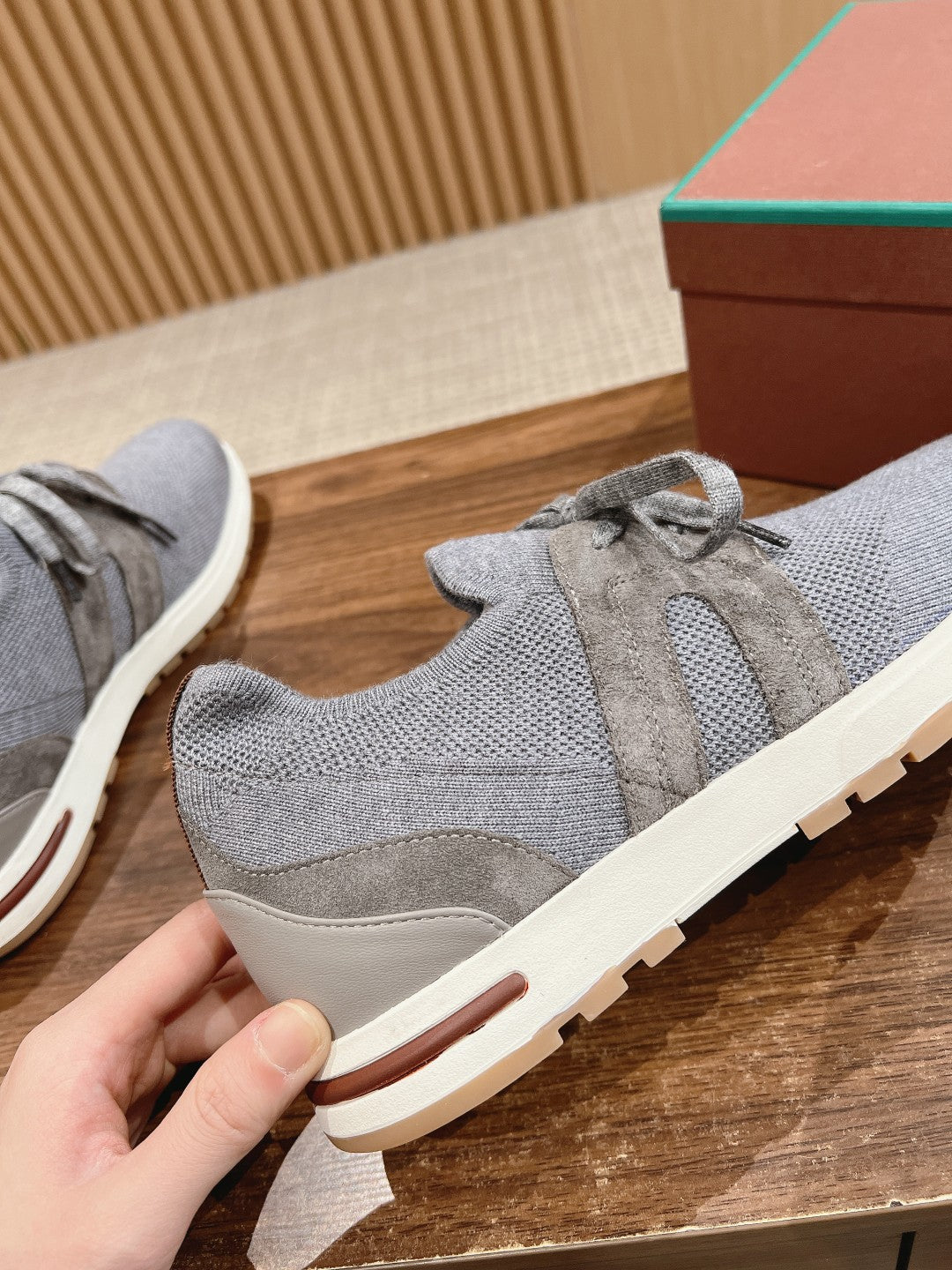 LP BASIC 360 FLEXY WALK SNEAKER LIGHT GRAY FABRICS、mysite、Cacoeks