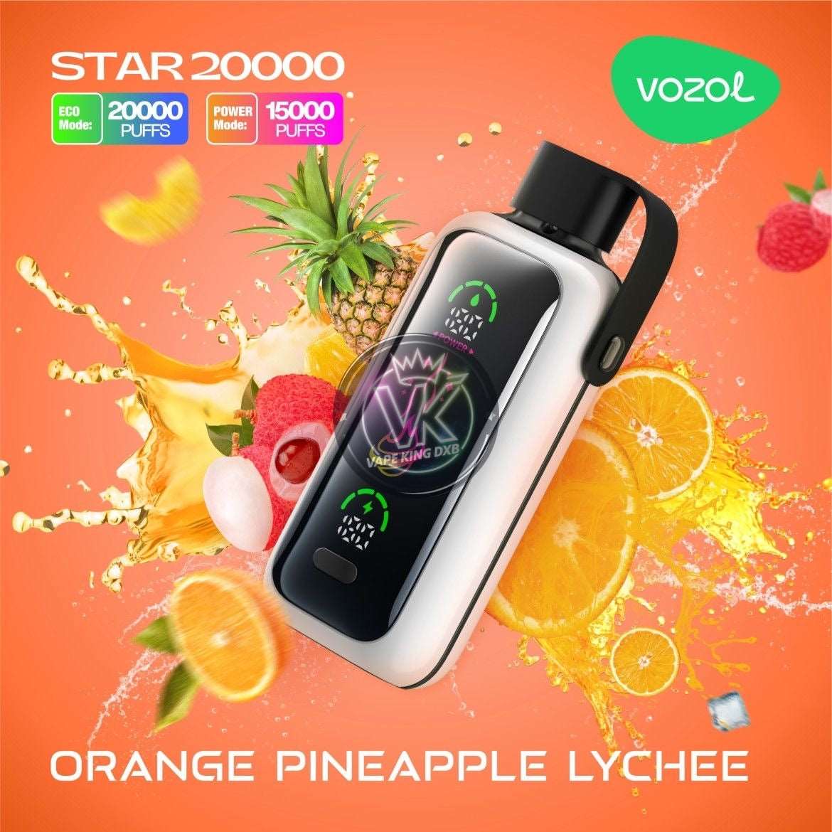  Vozol Star 20000 Puffs 5% Nicotine Disposable Vape - Dual Power Mode  vpae005 vapeing vape