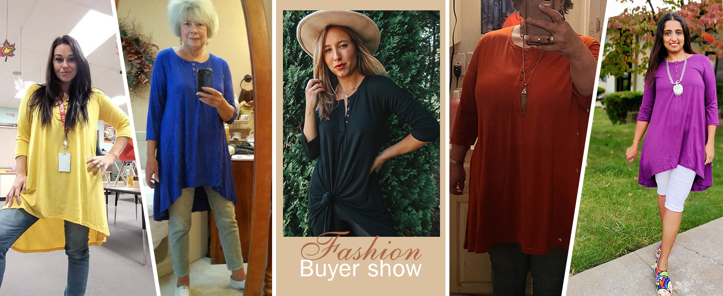dressy tunic tops