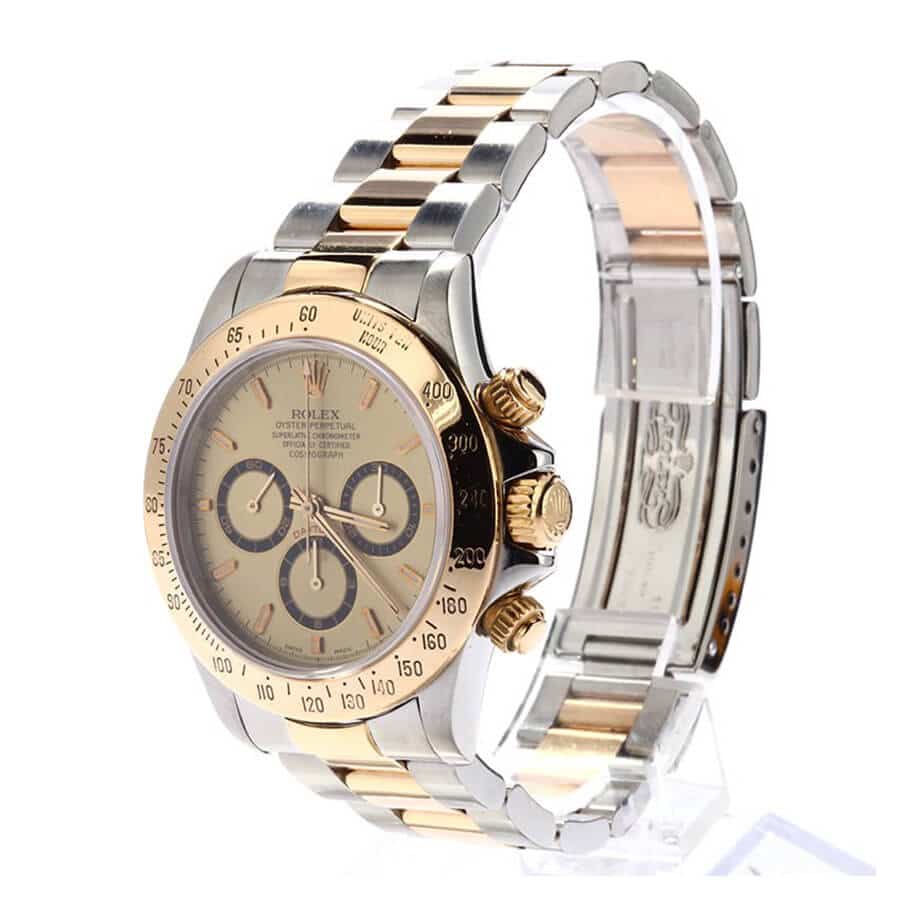 Rolex Daytona Cosmograph Yellow Gold Champagne Dial 16523 Replica-fasswatch