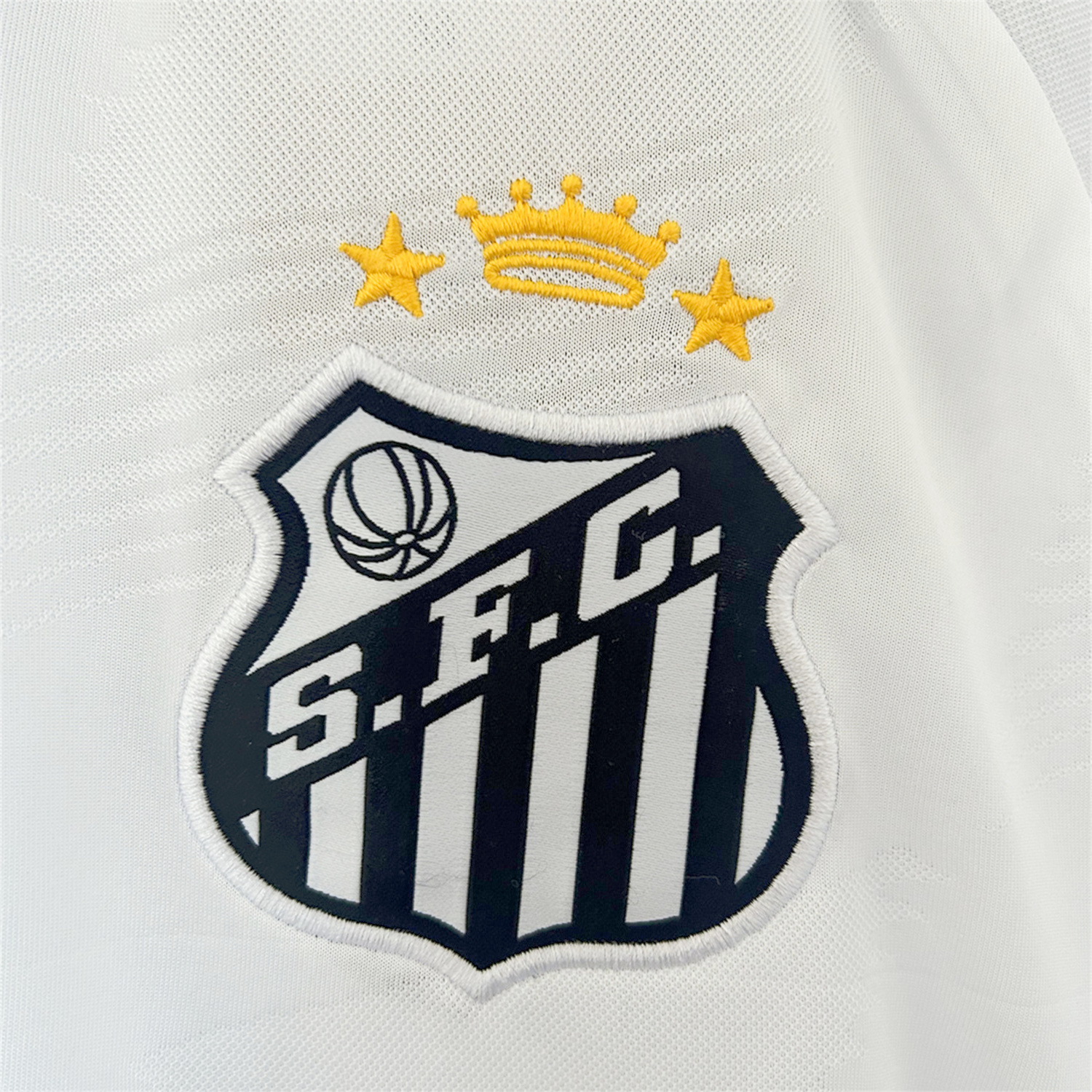 foot-Santos 2025-26 New Home Unsponsored Jersey - Fans Version