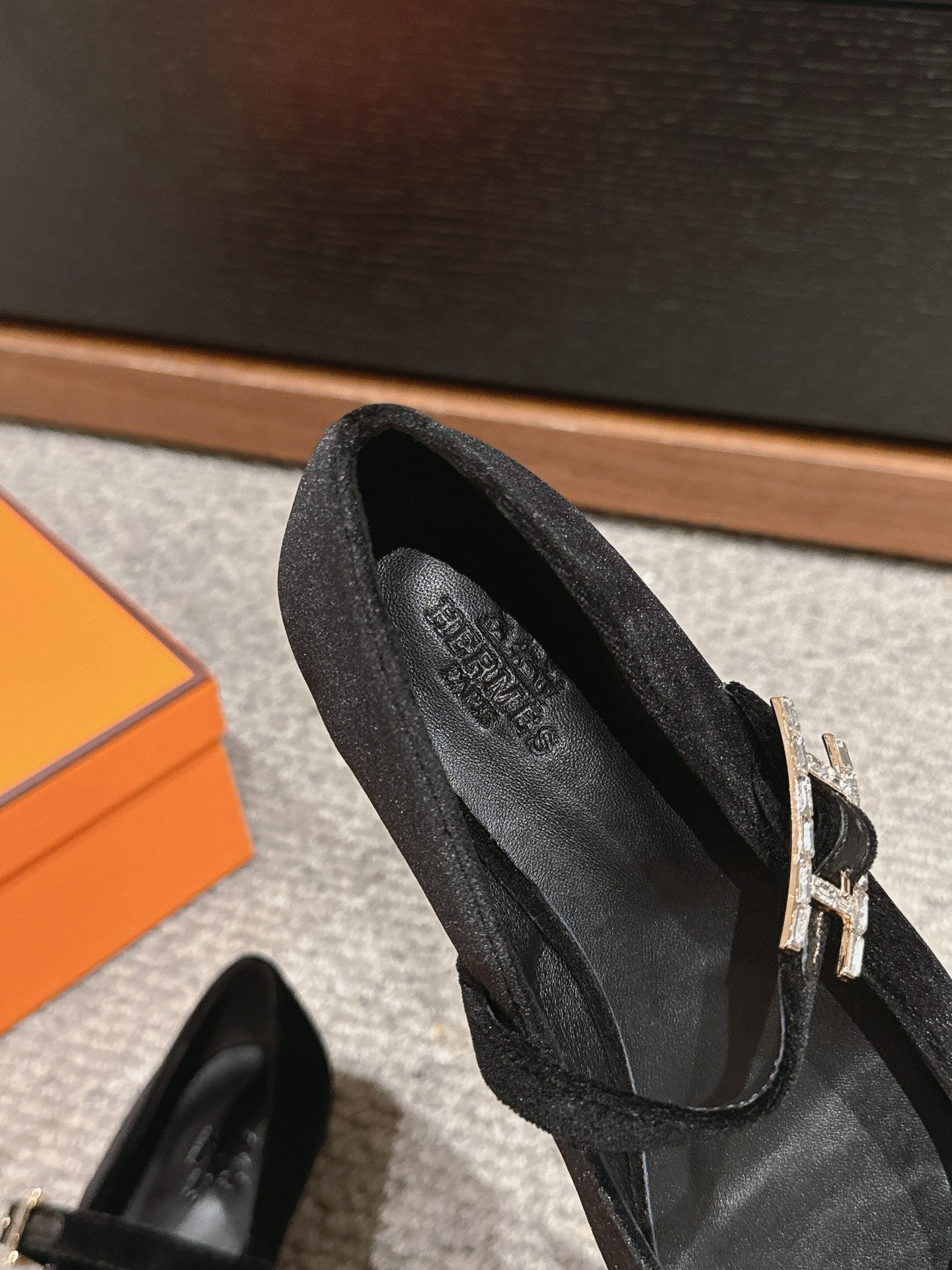 JANE BALLET FLAT BLACK VELVET、mysite、Cacoeks
