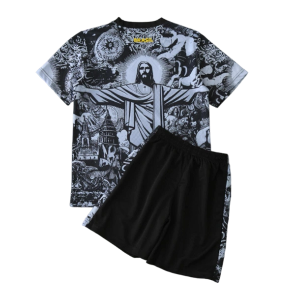 24-25 Brazil Christ the Redeemer Special Kids Kit soccer Jersey- Fan Version: Ajax 24-25 Home Stadium Jersey - Fans Version mysite: Adidas luxuryfootballshirts.com: https://www.luxuryfootballshirts.com/