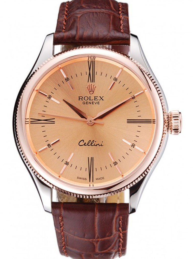 Replica Rolex Cellini 40mm Orange Dial 622840-fasswatch