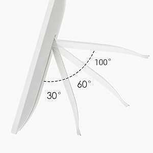 Adjustable Angles 0-100° for Perfect Viewing