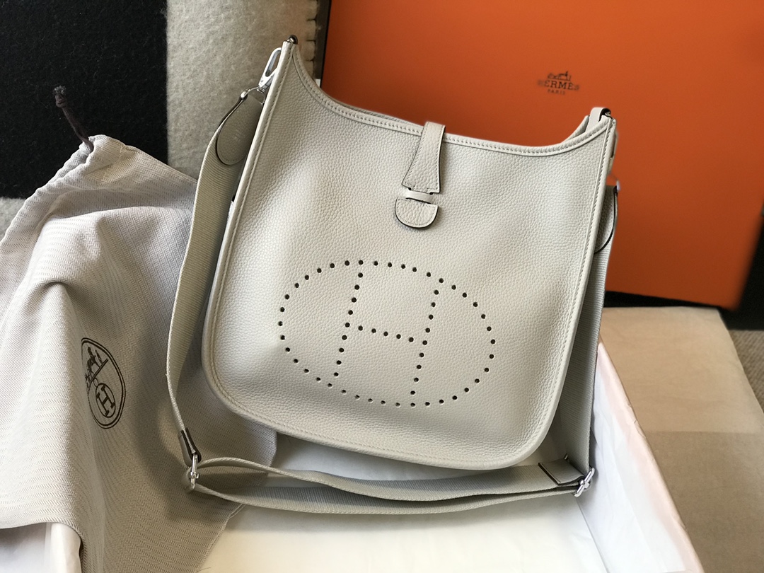 Original Copy Hermes Evelyne 29cm Leather Bags More Colors-2