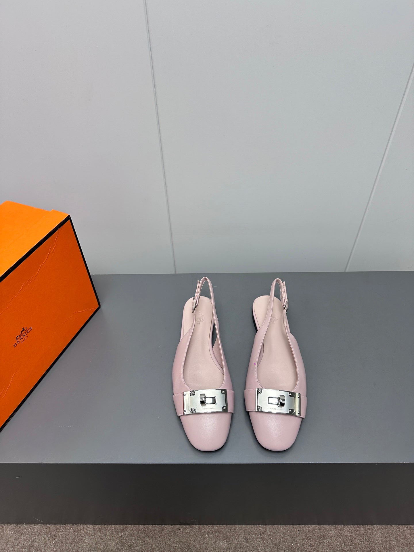 INNOCENTE SLINGBACK IN LIGHT PINK CALFSKIN、mysite、Cacoeks