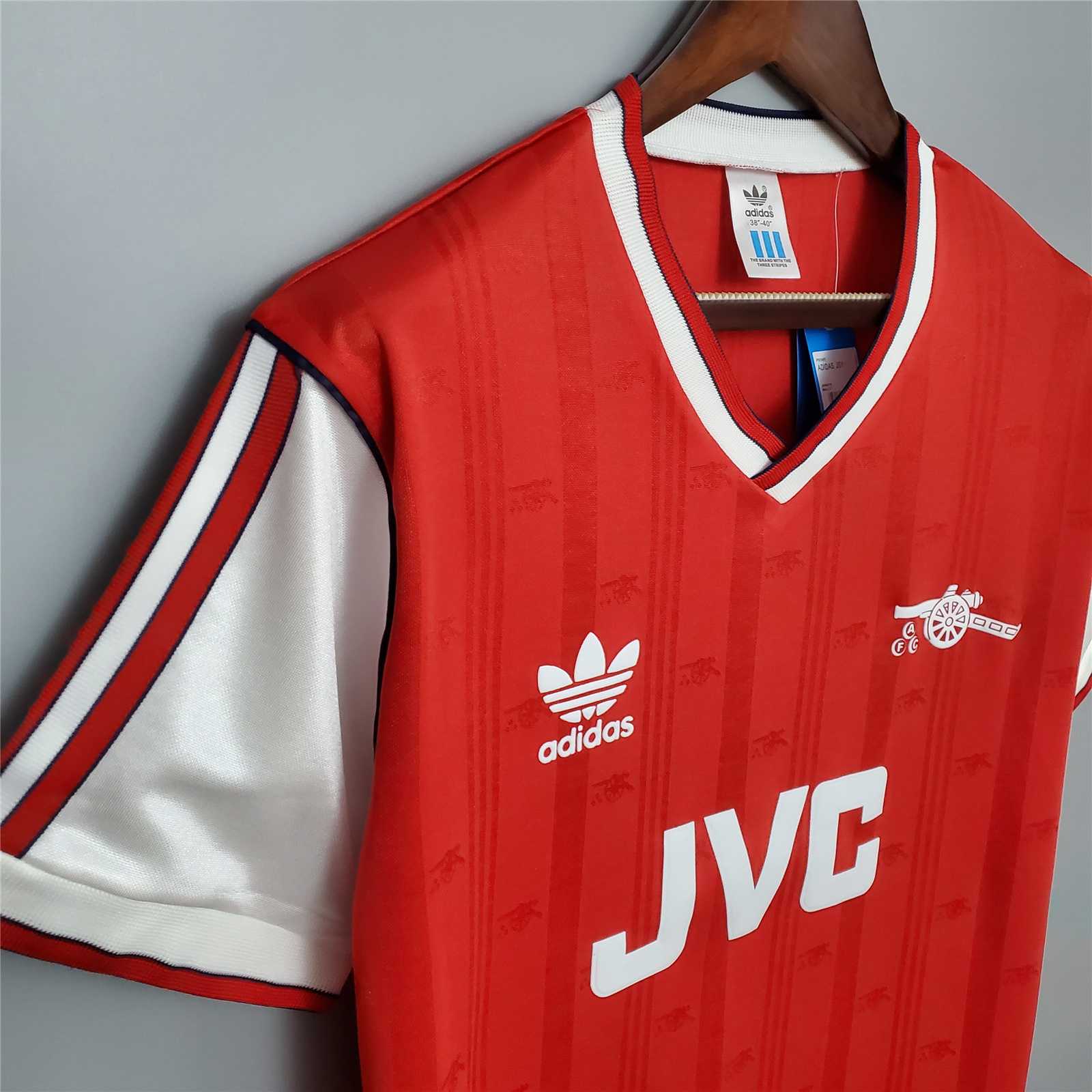 ManixJersey.com | Retro Arsenal 86-88 Home Stadium Jersey -Customize Name, Number and Patch | Worldwide Shipping