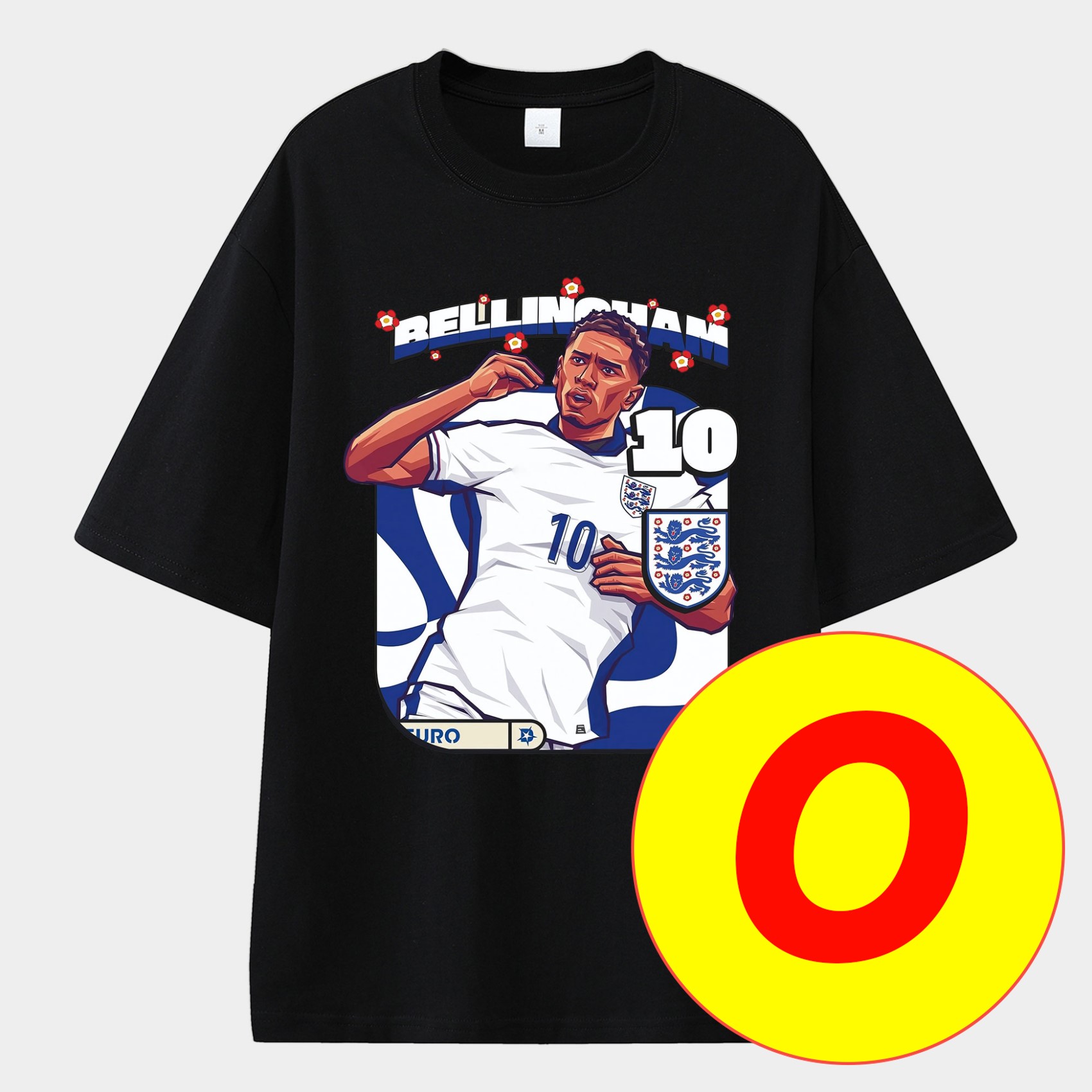 UltraTrikot-Bellingham Real Madrid England Unisex Pure Cotton T-shirt