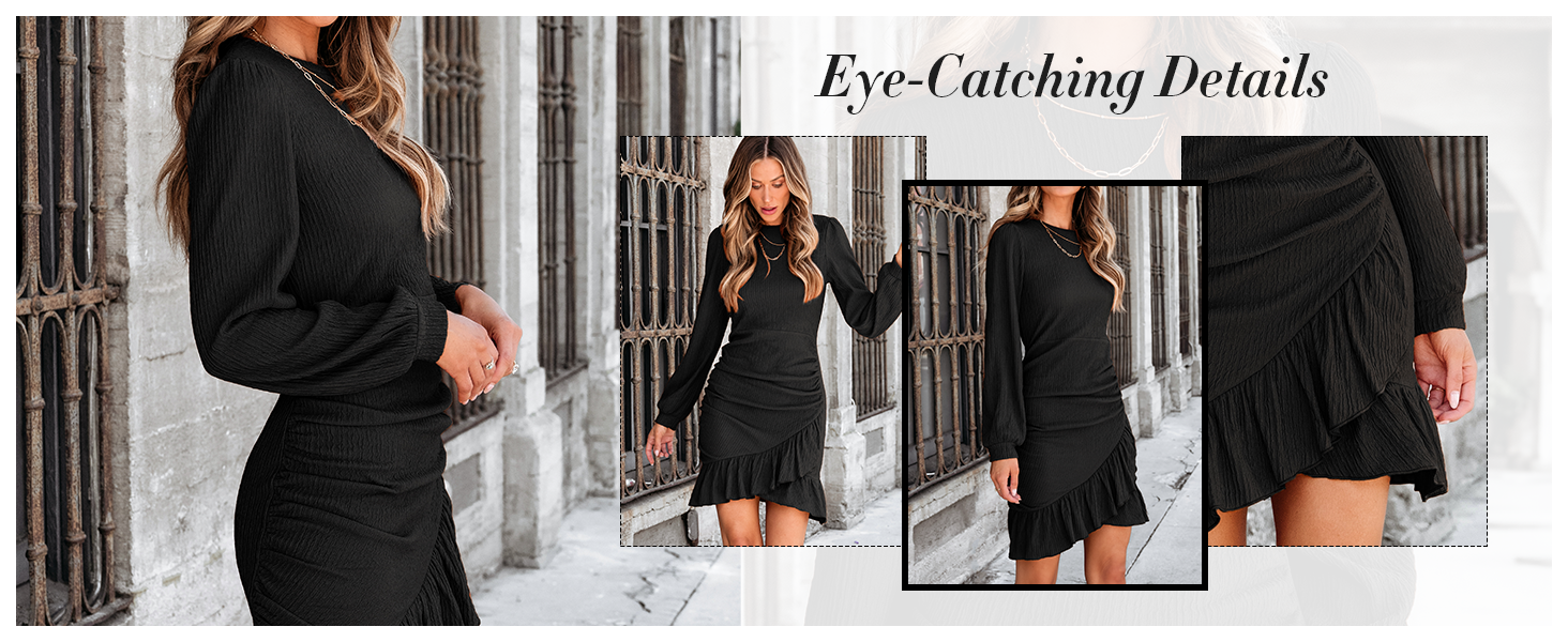 Black dress for women