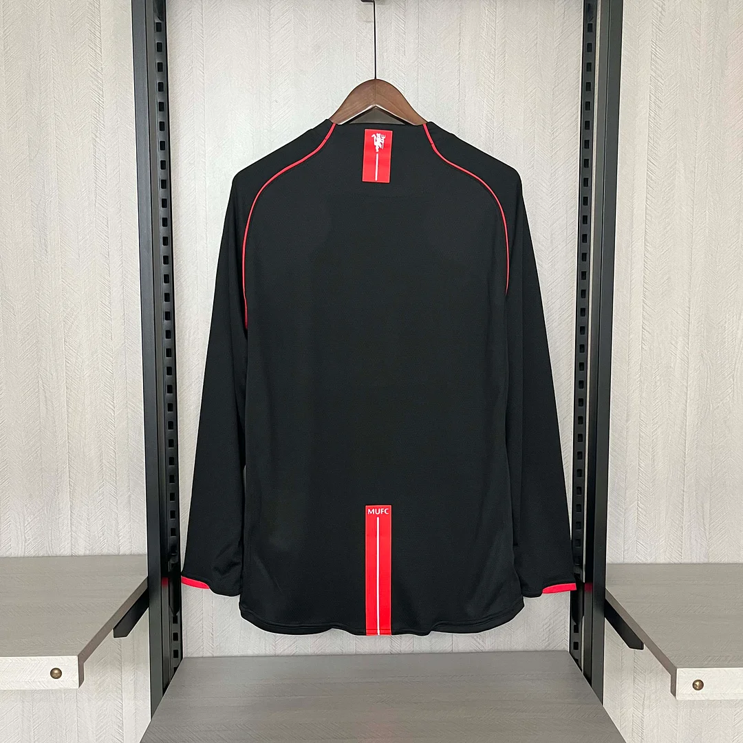 2007/2008 Retro Long Sleeve Manchester United Third Away Football Shirt 1:1 Thai Quality:football jersey mysite: unitedjerseyfootball 邓江浪:football