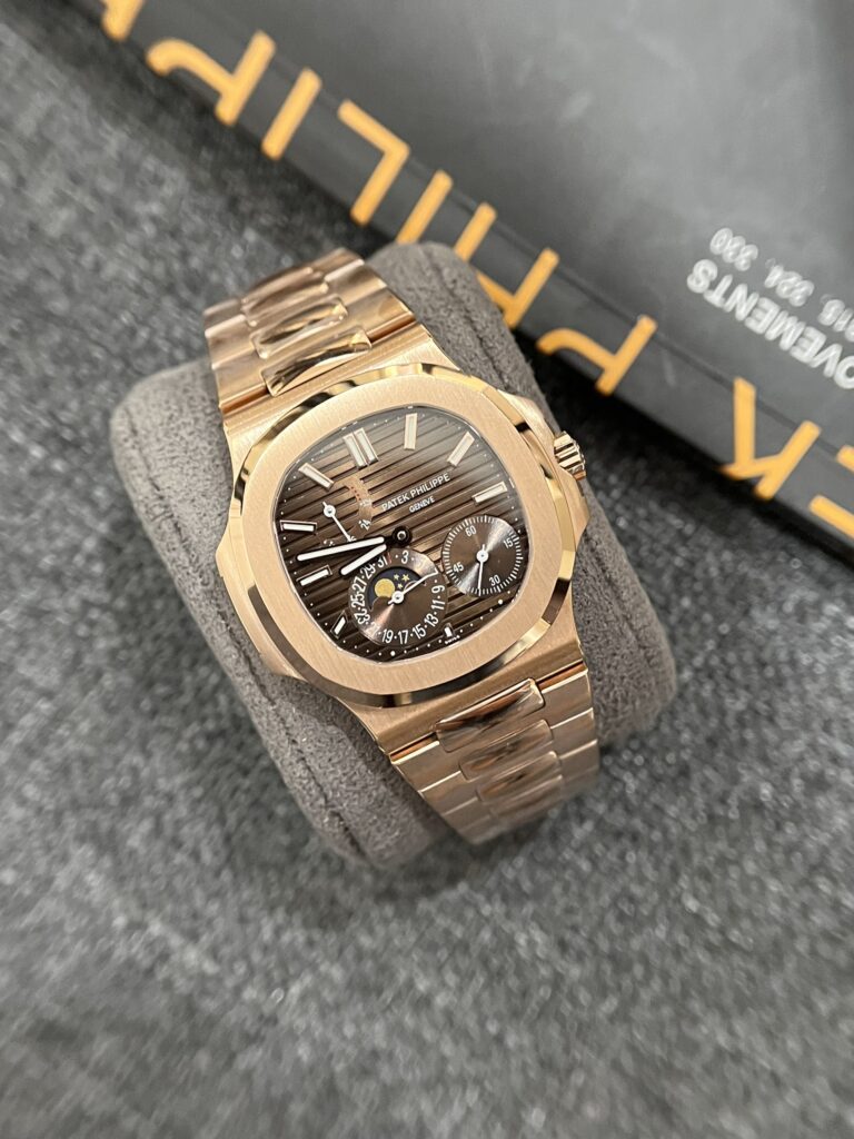 Đồng Hồ Nam Patek Philippe Nautilus 5712R Rep 11 Mặt Chocolate 40mm (3)