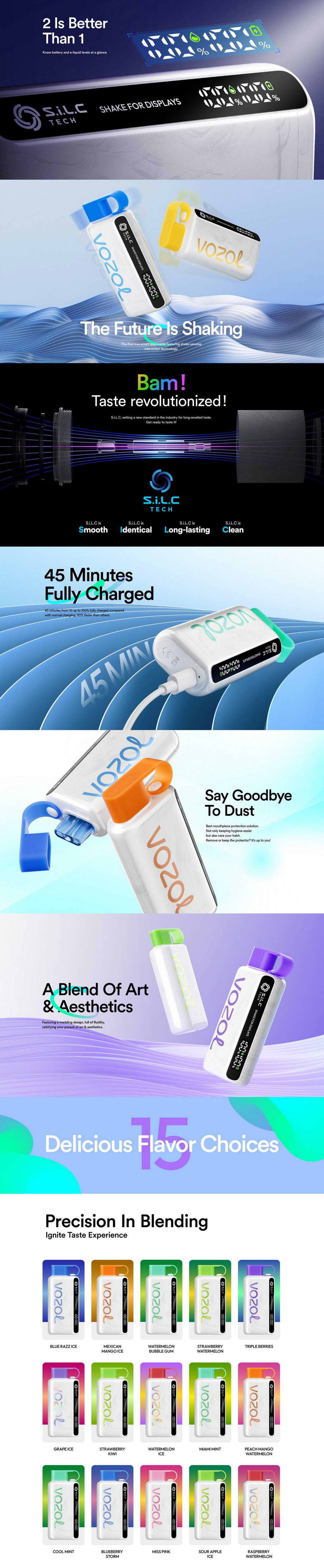 Vozol Star 12000 Disposable Vape | Official Shop | From £9.99