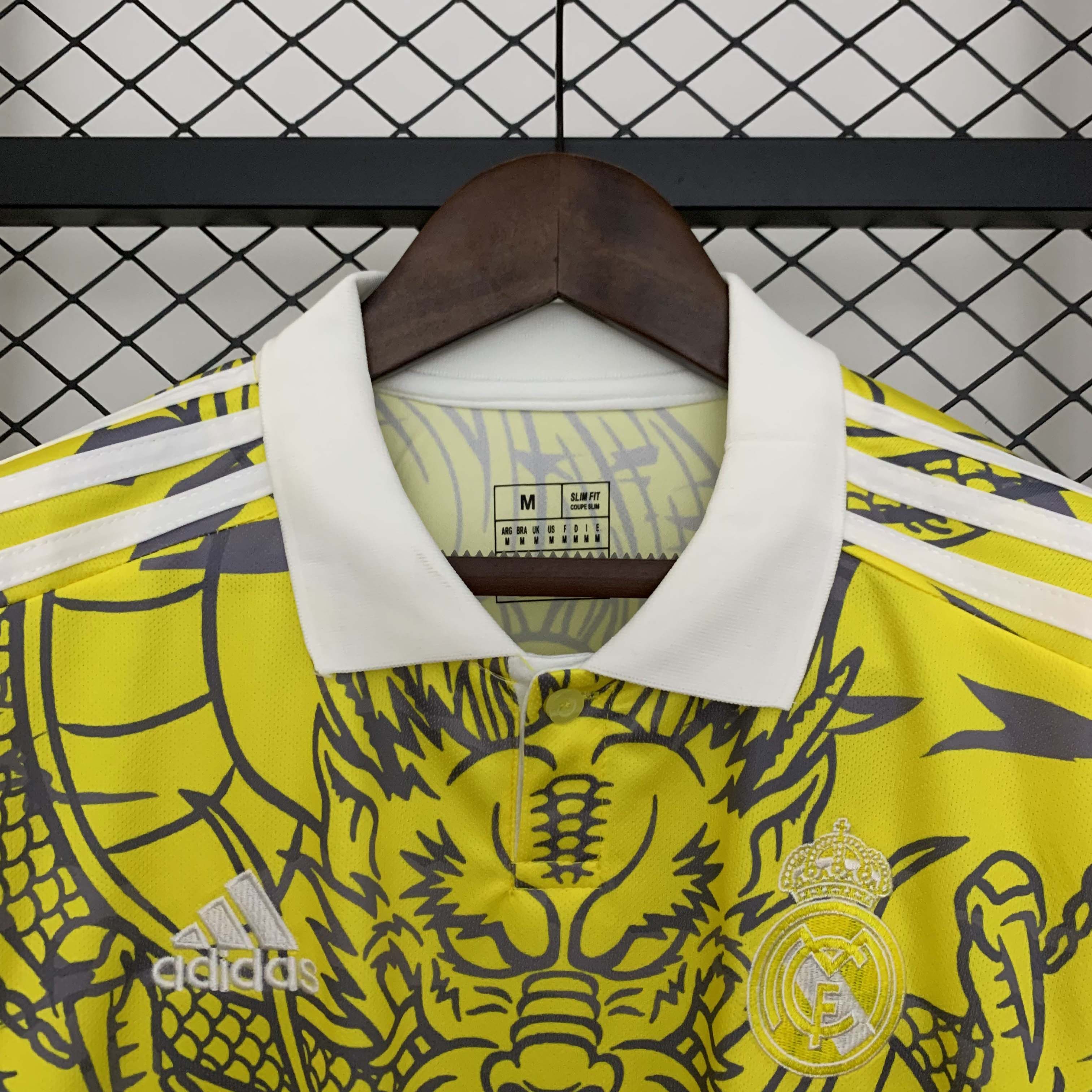 2025/2026 Real Madrid Special Edition yellow Football Shirt1:1 Thai Quality:football jersey mysite: unitedjerseyfootball 邓江浪:football