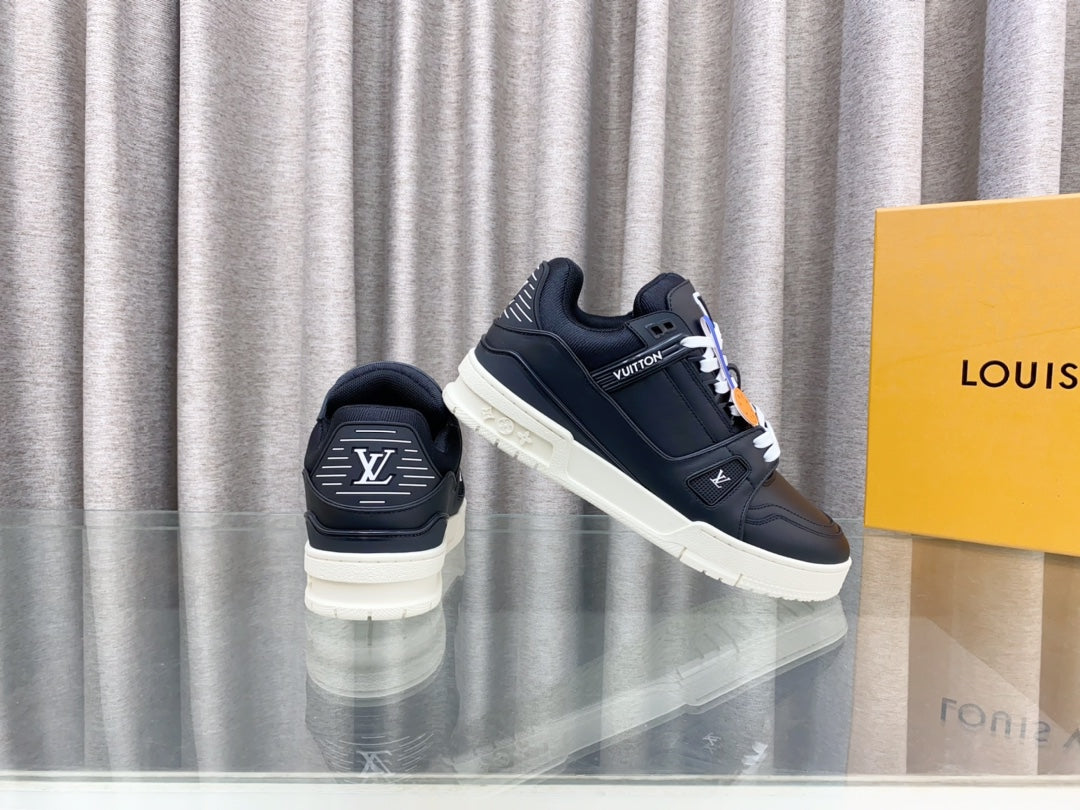 LV MAXI TRAINER IN BLACK CALFSKIN、mysite、Cacoeks
