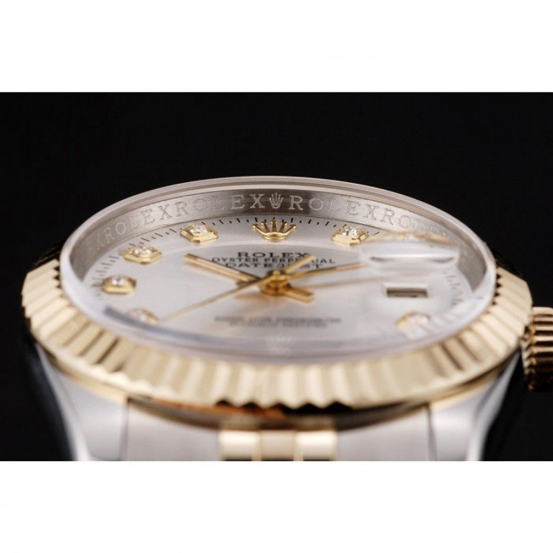 Superclone Rolex Datejust 36mm White Dial SRL10-fasswatch