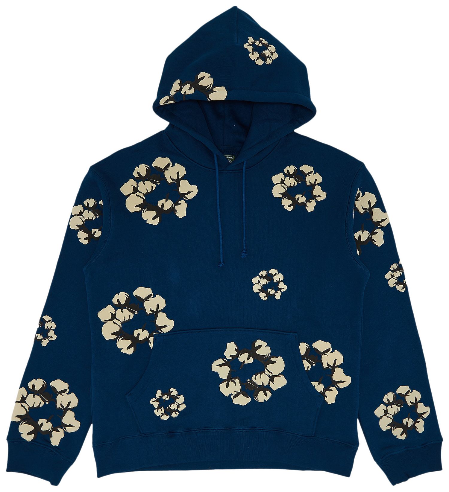 Denim Tears x Cactus Plant Flea Market Cactus Tears Wreath Hoodie 'Navy'、mysite、Cacoeks