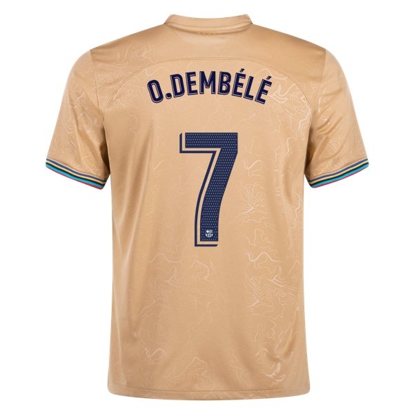 22/23 Ousmane Dembele #7 Barcelona Away Jersey-mysite Custom Football Kit- Nextkits