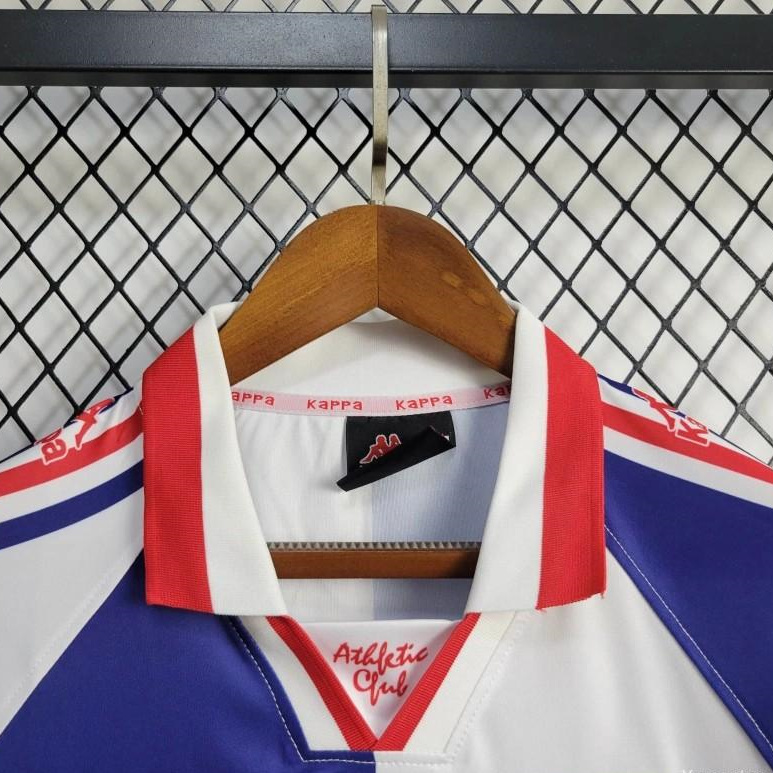 Higojerseys-Retro Athletic Bilbao 1997-98 Away Jersey