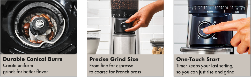 conical burr coffee grinder